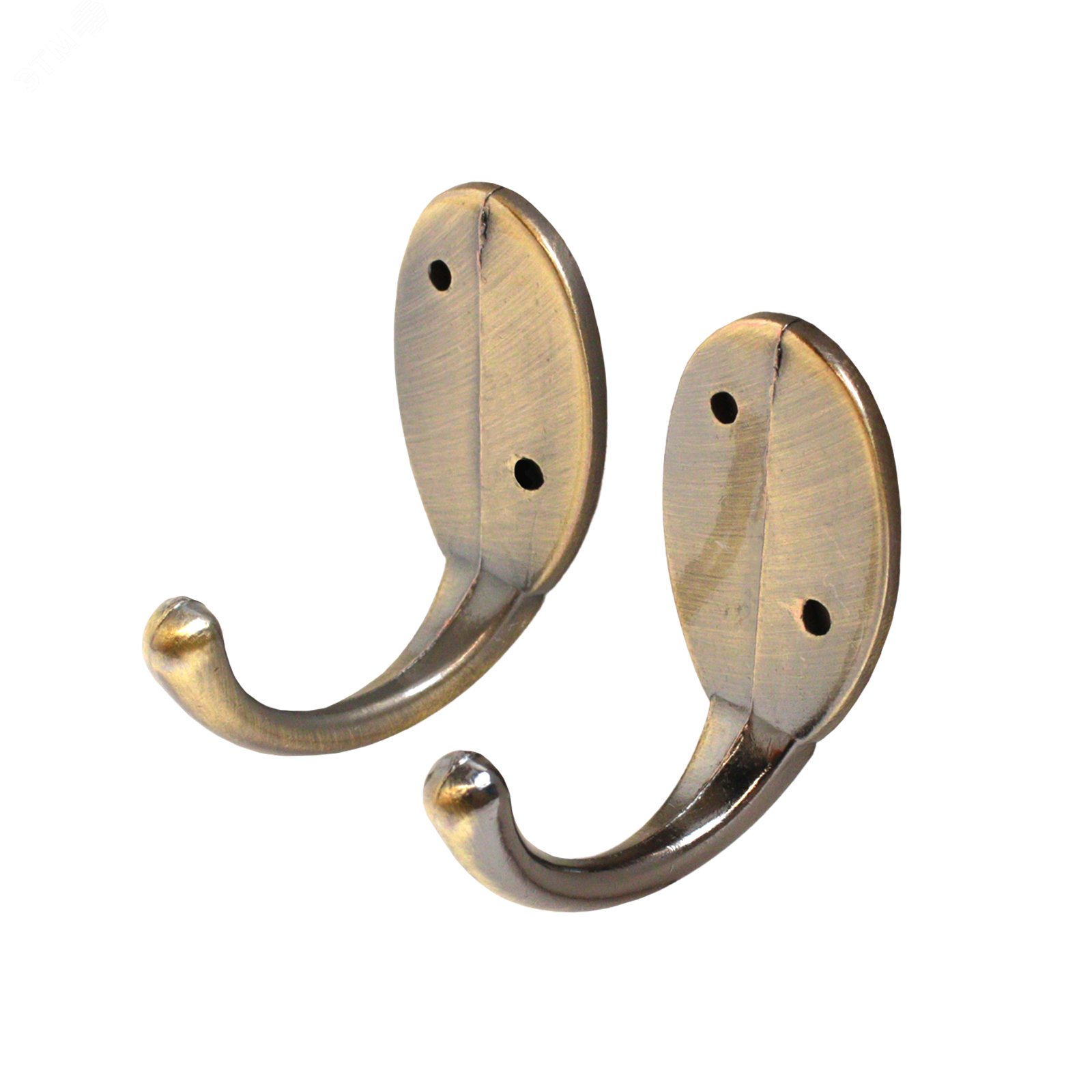 Изображение товара Крючок-вешалка СТАНДАРТ 1089 AB ст бронза, прочное крепление