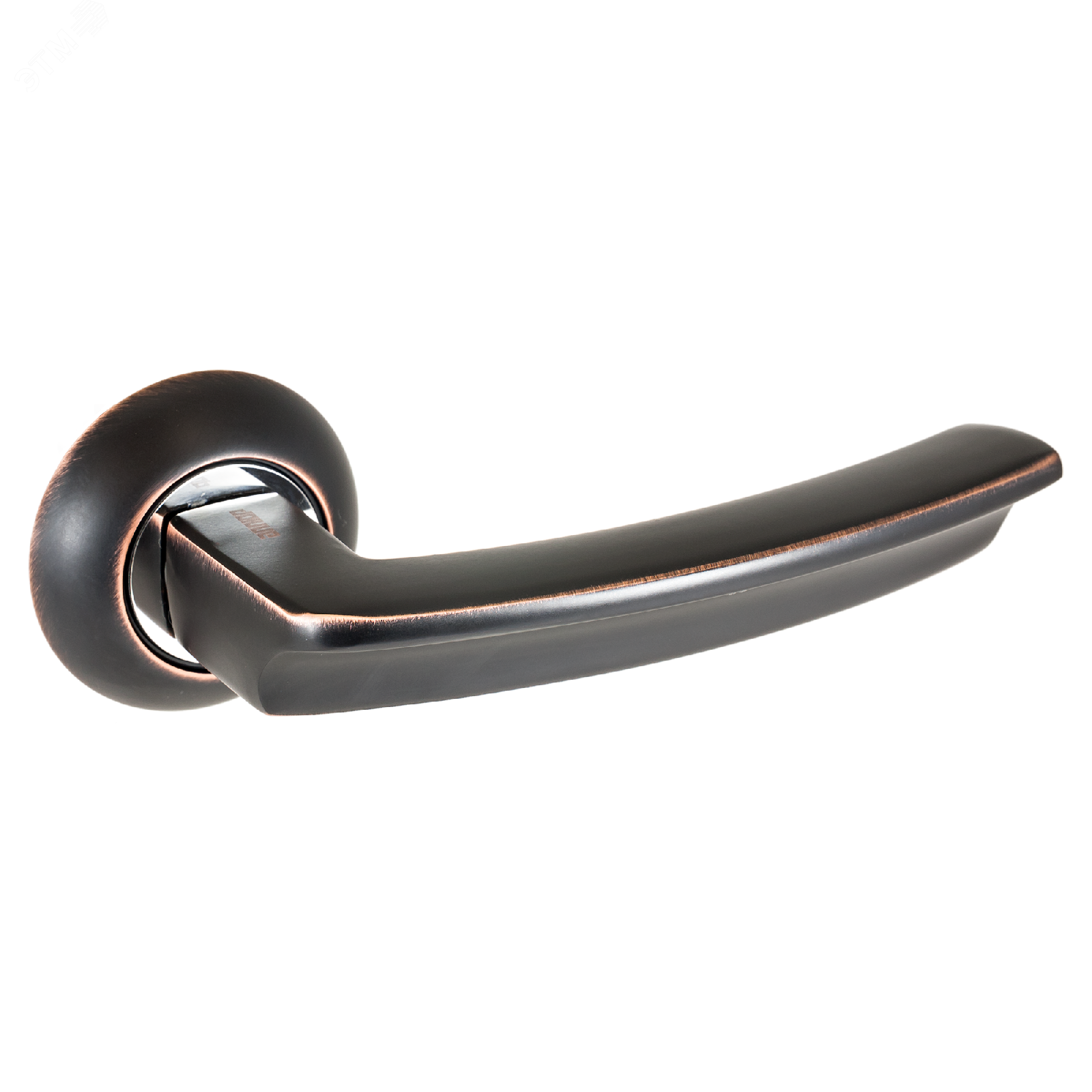 Изображение товара Ручка на круглой накладке (комплект). АЛЛЮР АРТ ВЕРНЕР ORB (1150) тёмная медь (шт)