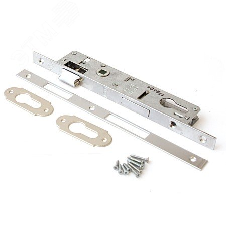 Изображение товара Врезной замок KALE 153/P 35мм хром секретный для дверей упаковка 30 шт