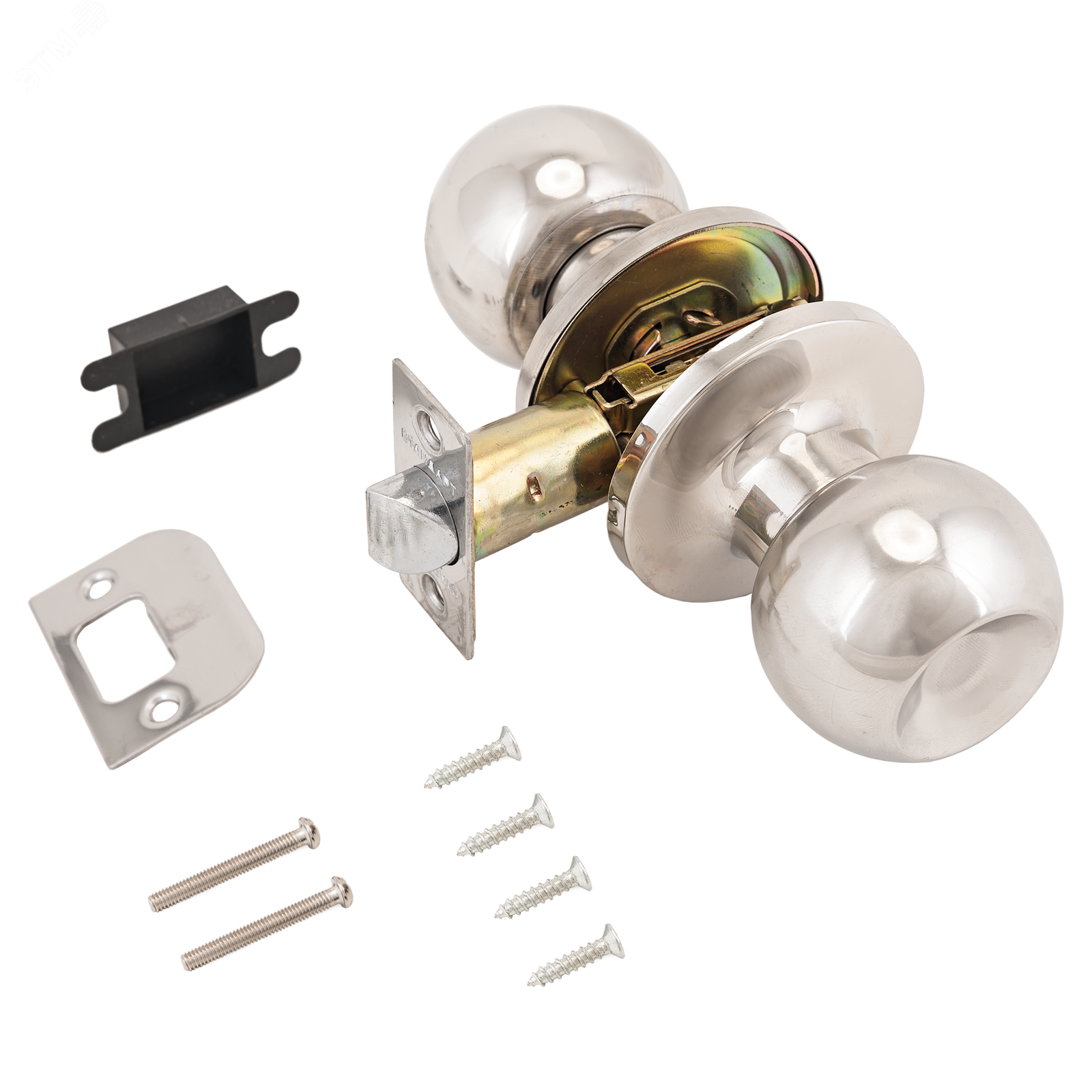 Изображение товара Ручка-защелка для межкомнатных дверей СТАНДАРТ 607 PS CP хром