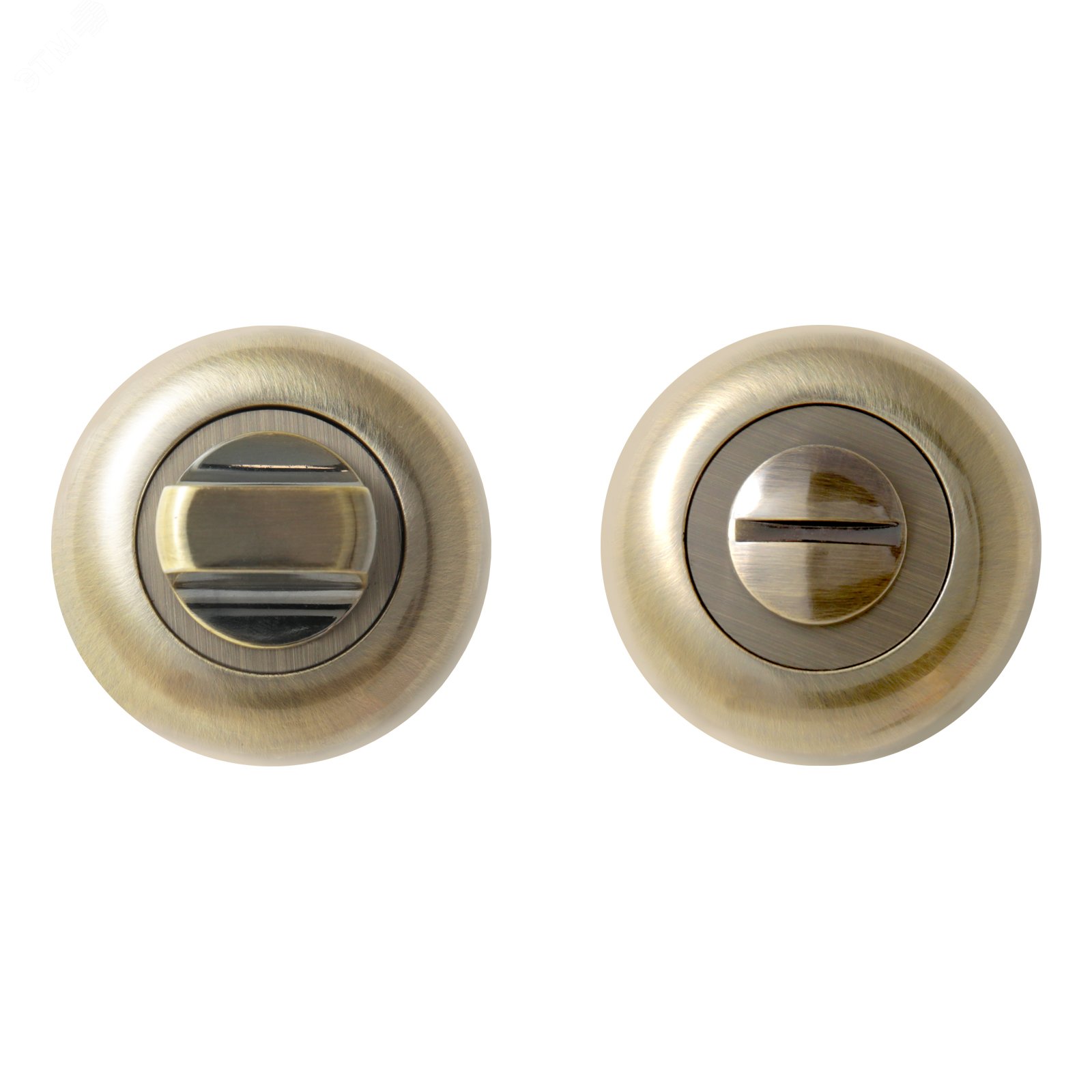 Изображение товара Комплект сантехнической завертки к ручкам СТАНДАРТ P-BK-R1 AB бронза