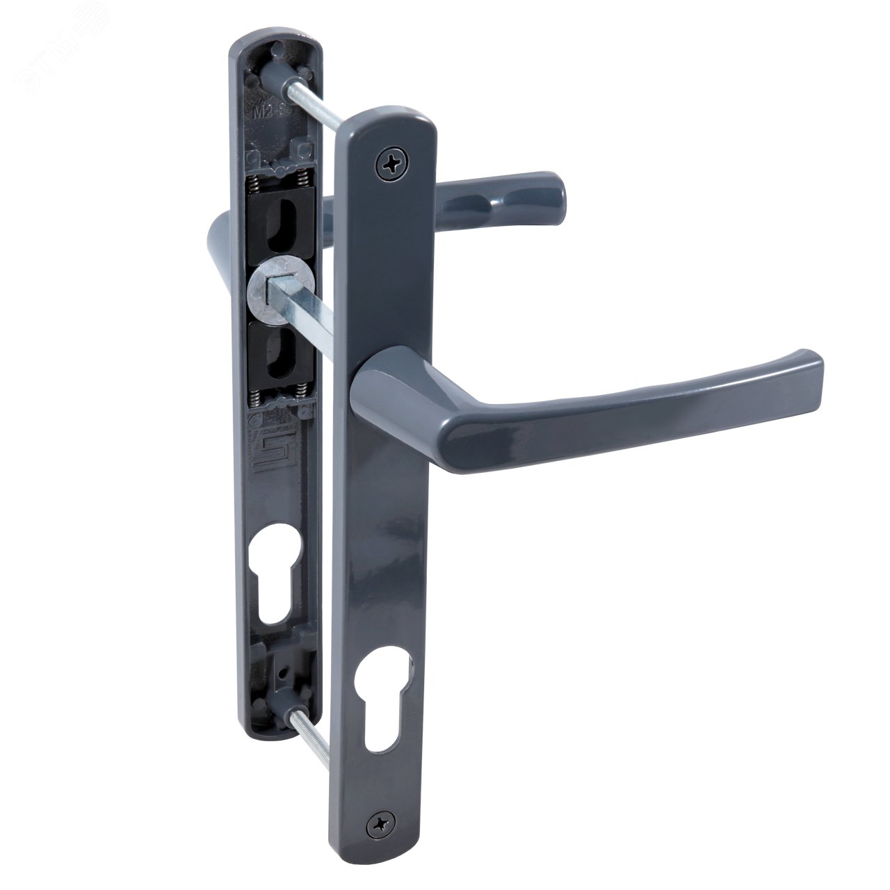 Изображение товара Ручка на планке БУЛАТ РФ 85.25.01.7024 УРАЛ-М графит (шт)