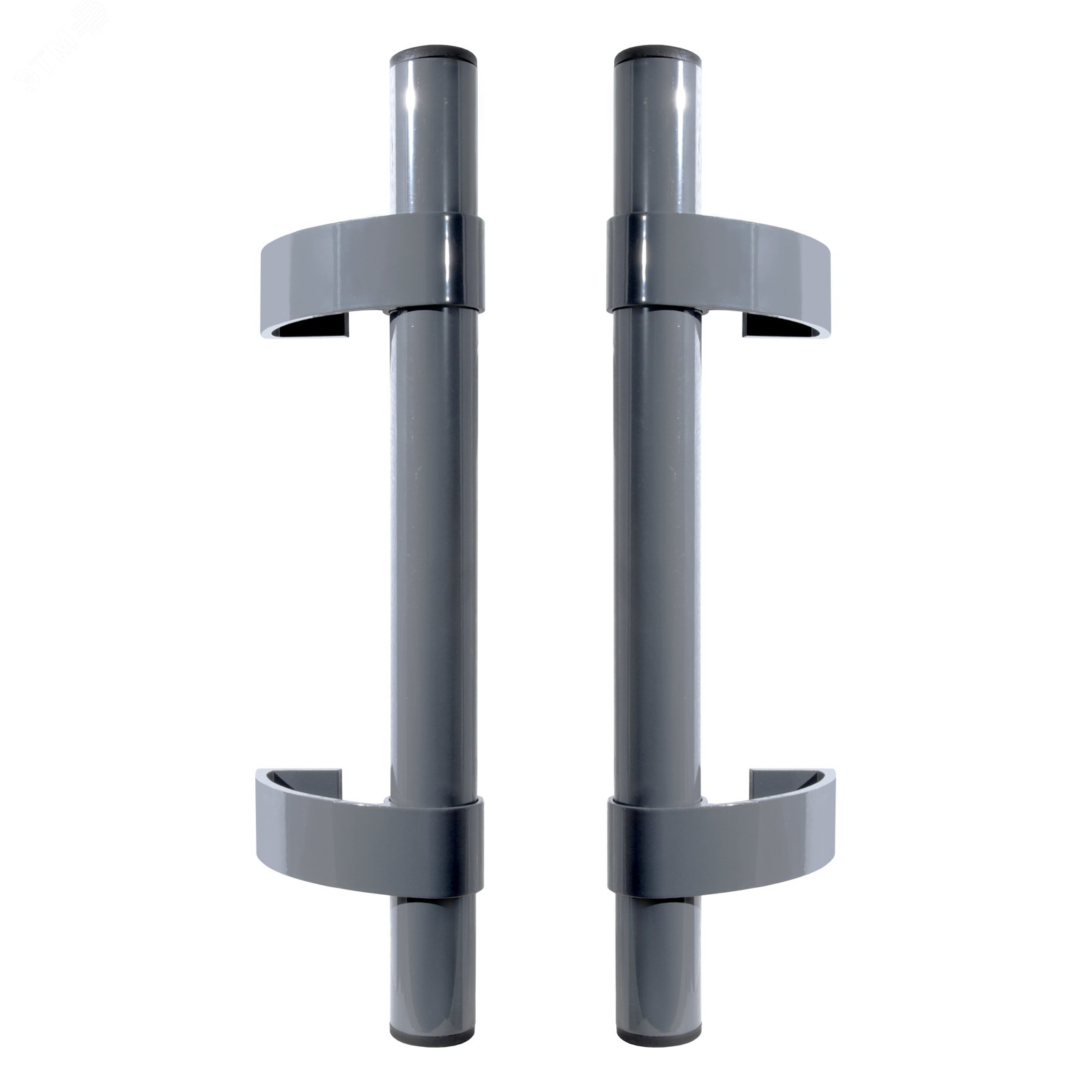 Изображение товара Ручка-скоба дверная БУЛАТ РС-02.345.7024 серый графит алюминий крепеж