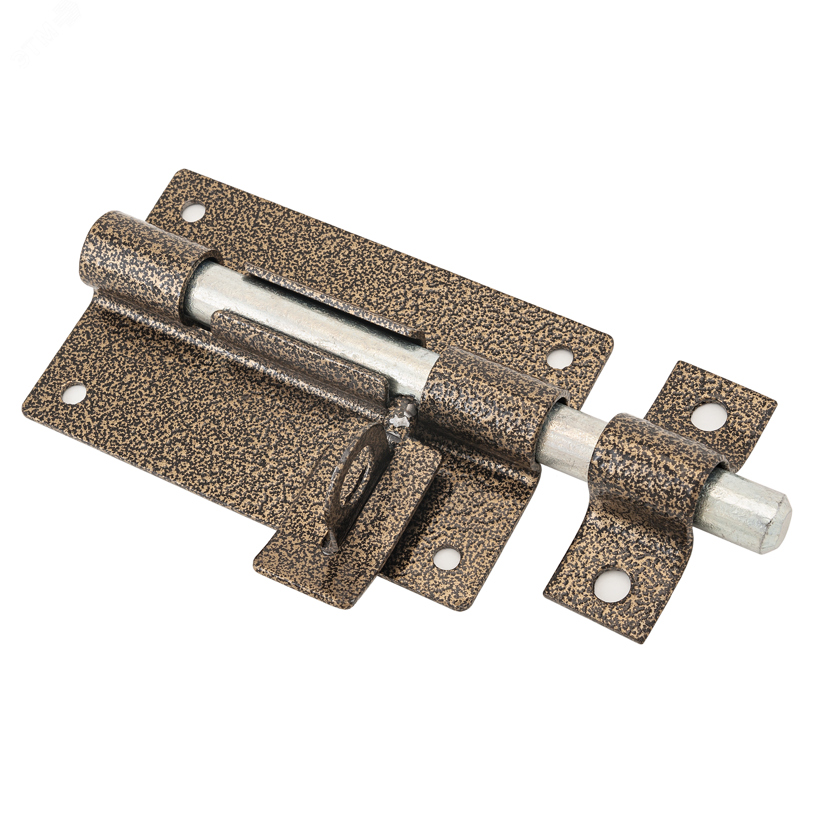 Изображение товара Засов Киров Секрет ЗД-12 бронза с проушиной для дверей