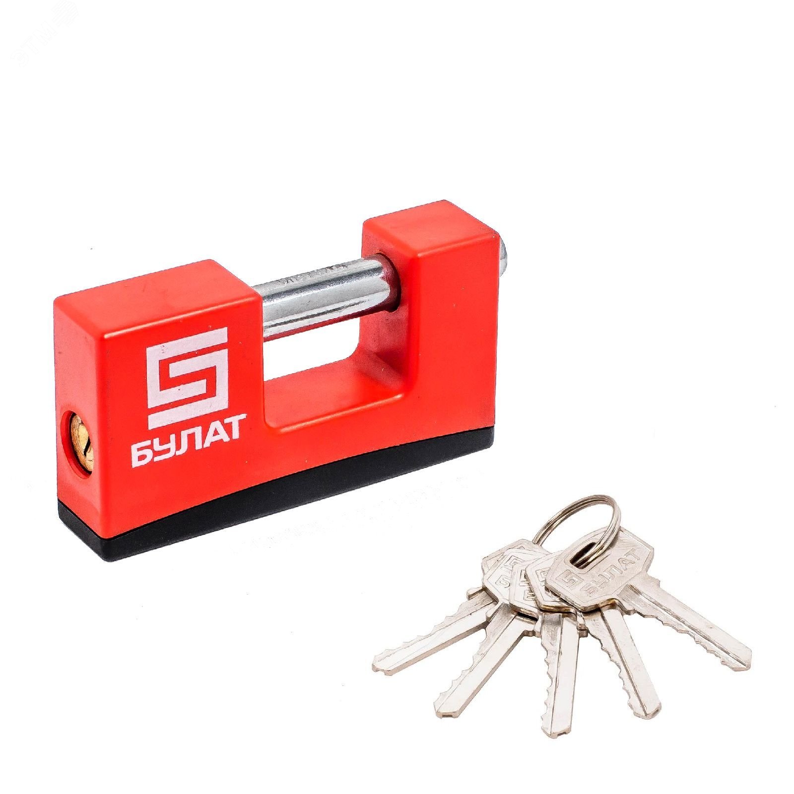 Изображение товара Замок навесной Булат ВС 1-К85 ПЛ всепогодный 5кл. d=12мм (шт)