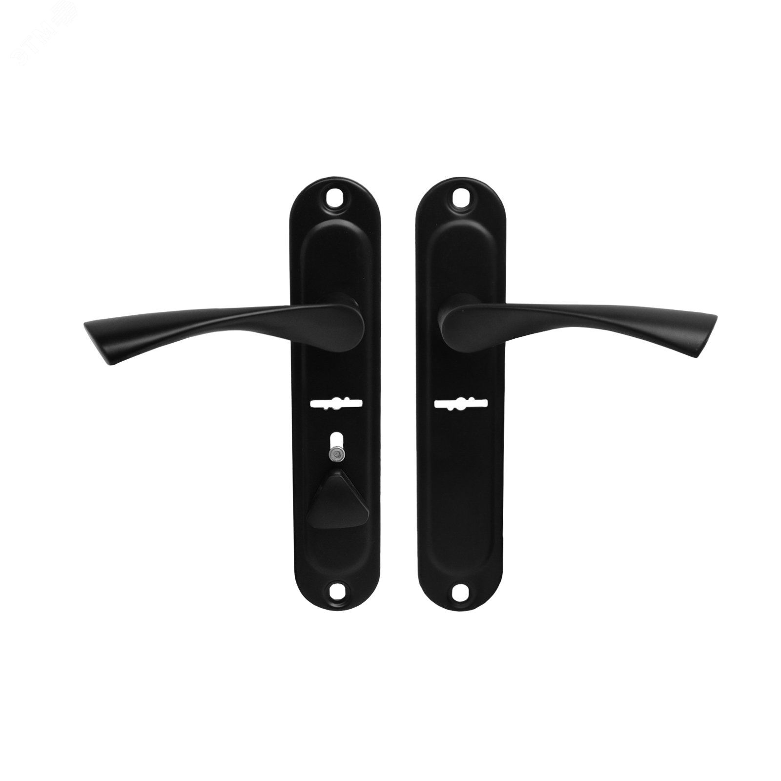 Изображение товара Комплект ручек АЛЛЮР 03S BL R прав для дверей