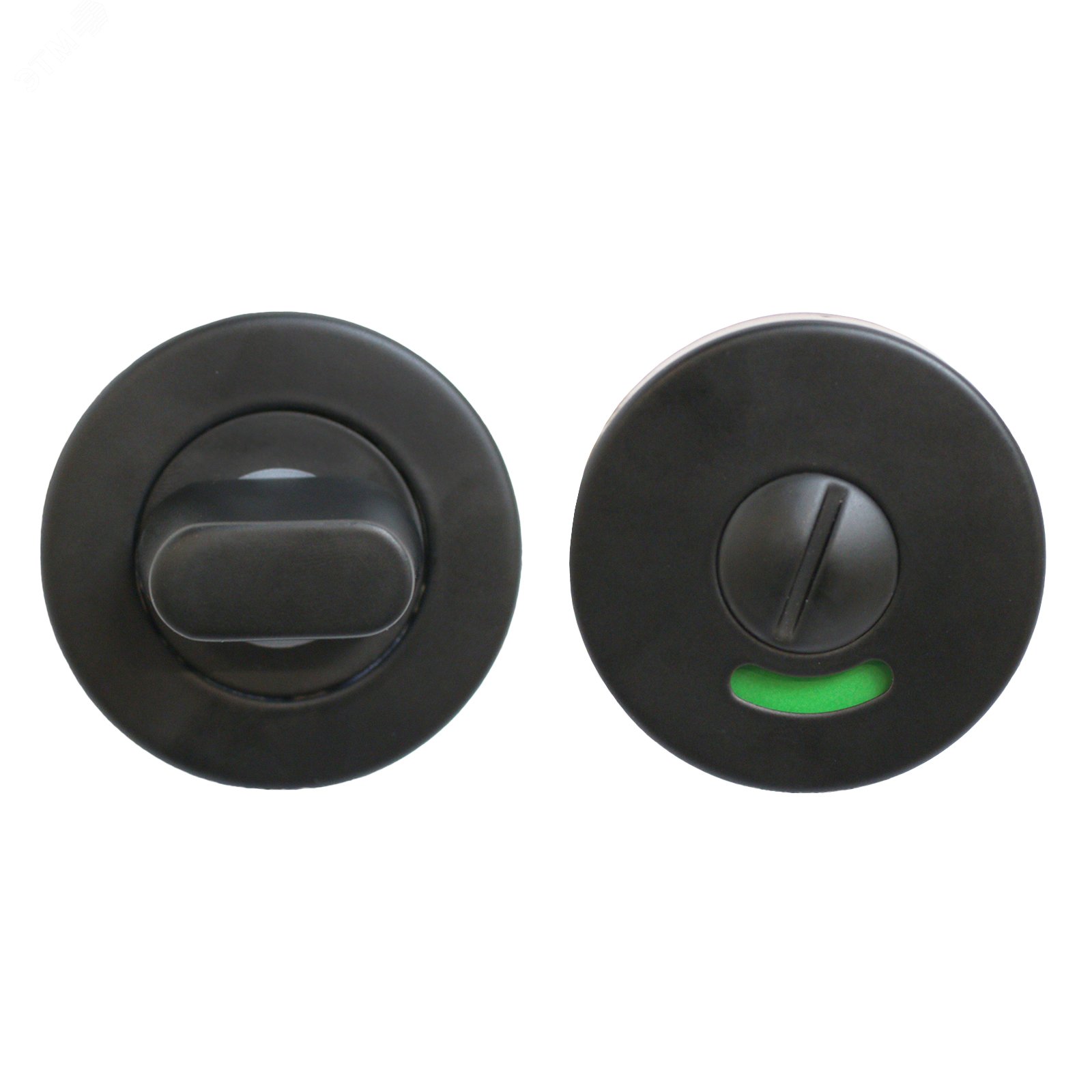 Изображение товара Сантехническая завертка к ручкам СТАНДАРТ 02WC SS BLACK ЧЕРНАЯ INOX нержавеющая сталь (шт)