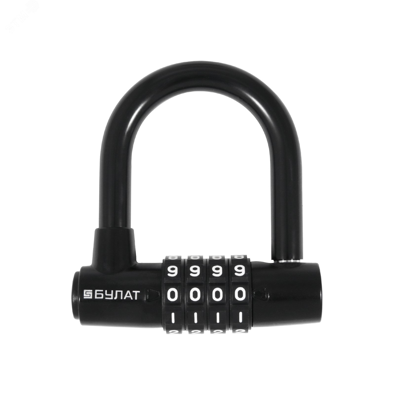 Изображение товара Навесной кодовый замок БУЛАТ ВС 944 с защитной дужкой и 10000 комбинаций