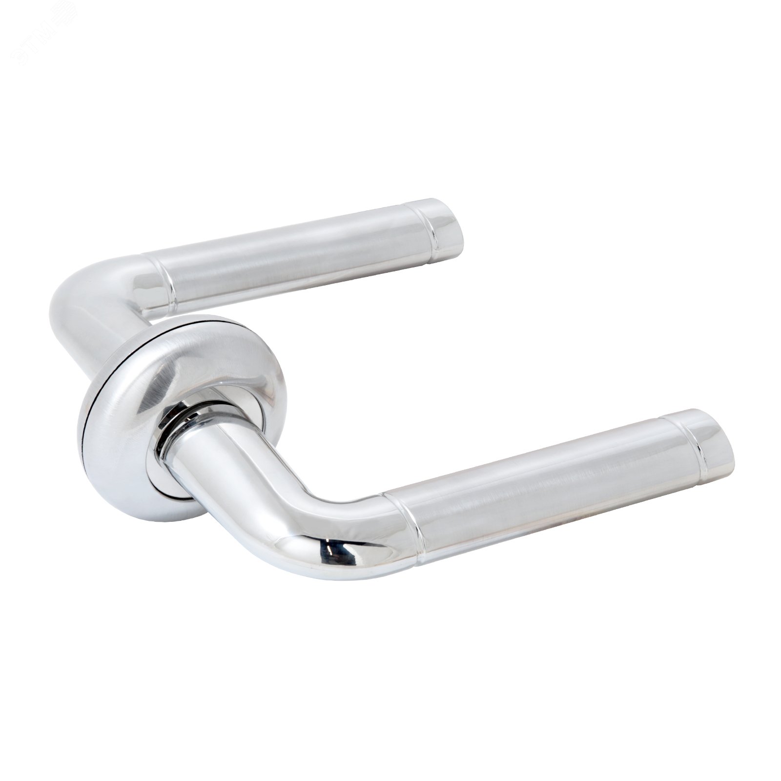 Изображение товара Комплект ручек СТАНДАРТ P28 SN/CP мат.никель/хром (шт)