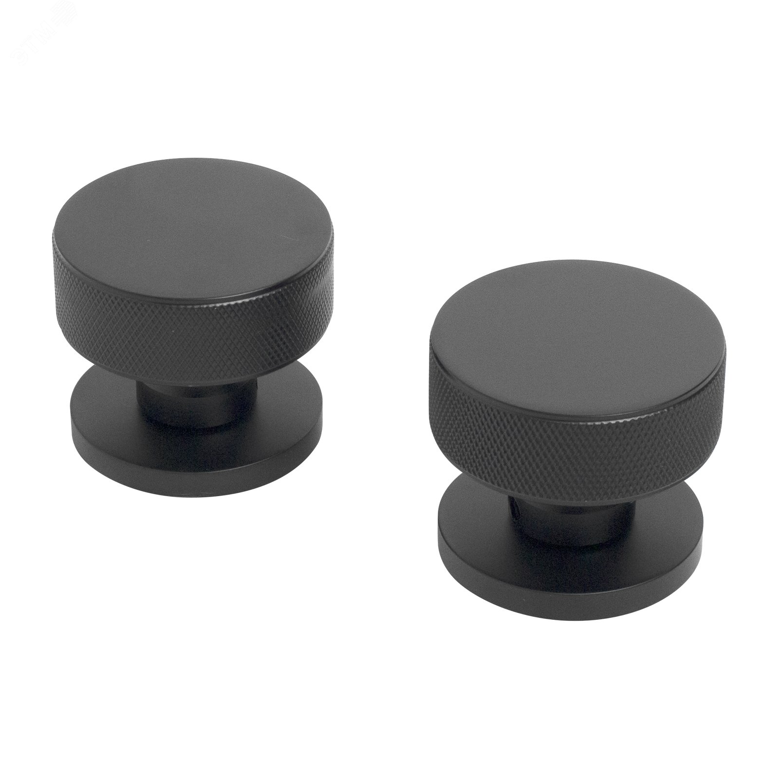 Изображение товара Комплект ручек ALLUR ART COLLECTION IDEALE BL 57150 матовый черный