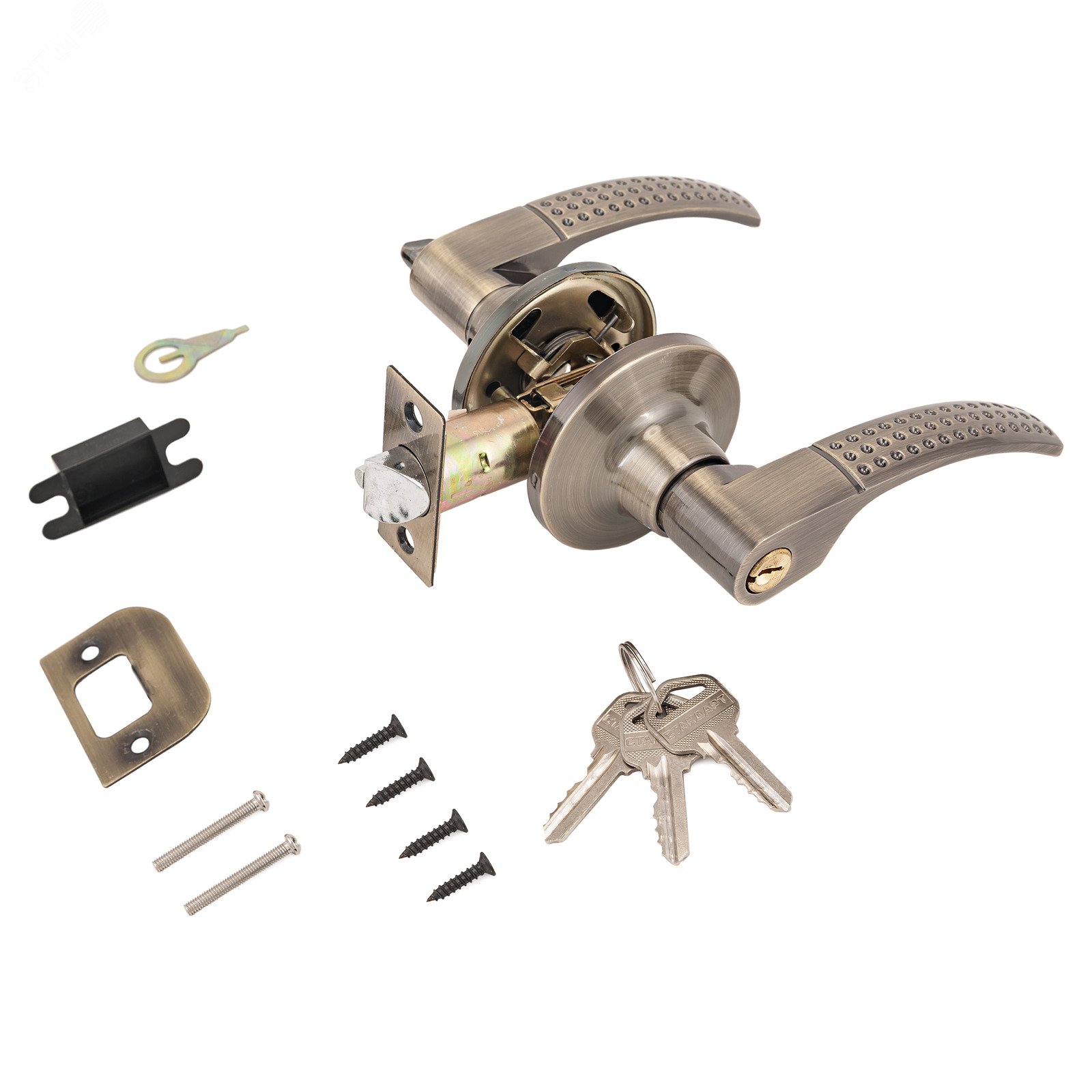 Изображение товара Защёлка СТАНДАРТ 8510 ET AB бронза для межкомнатных дверей