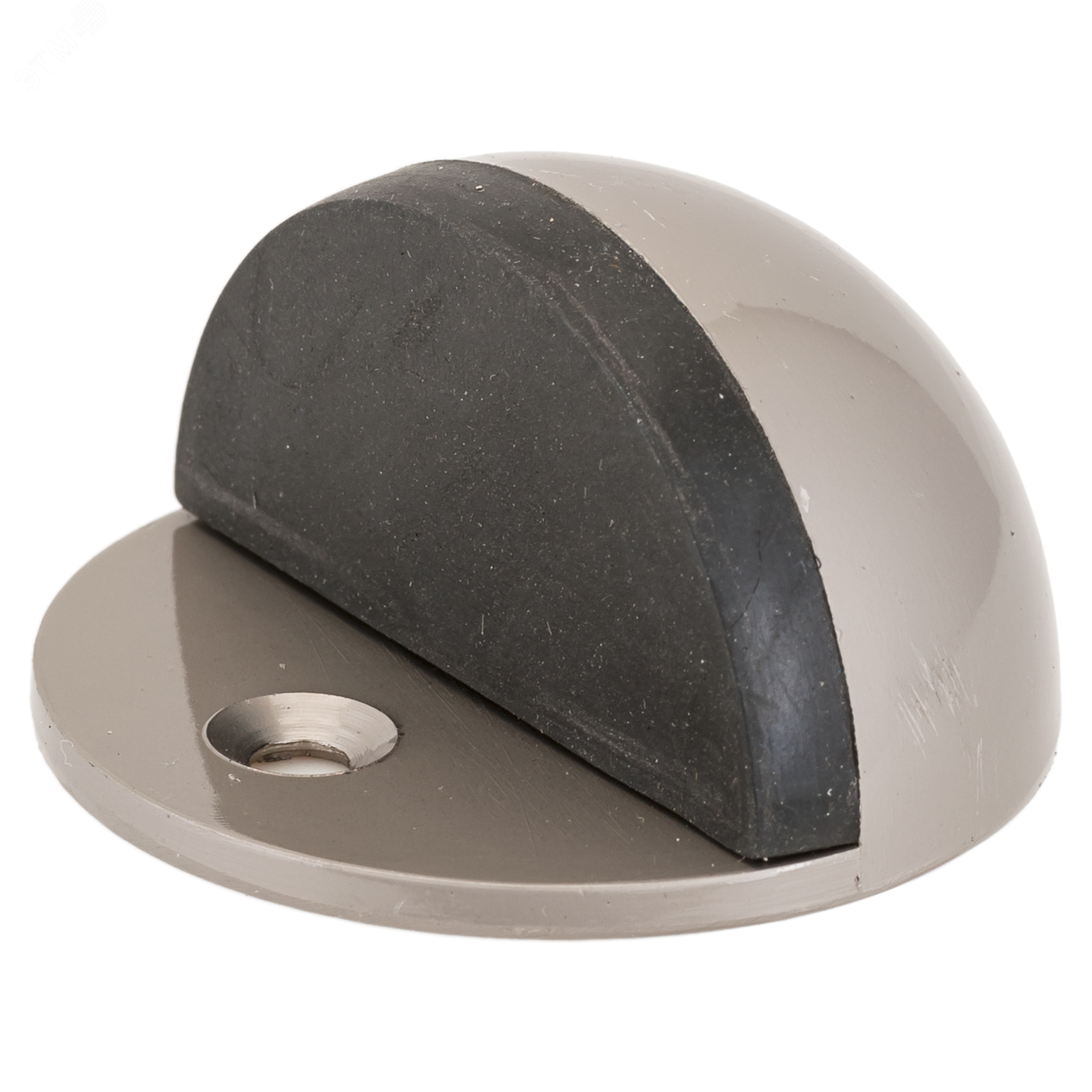 Изображение товара Ограничитель дверной напольный СТАНДАРТ 8185 SN круглый никель матовый