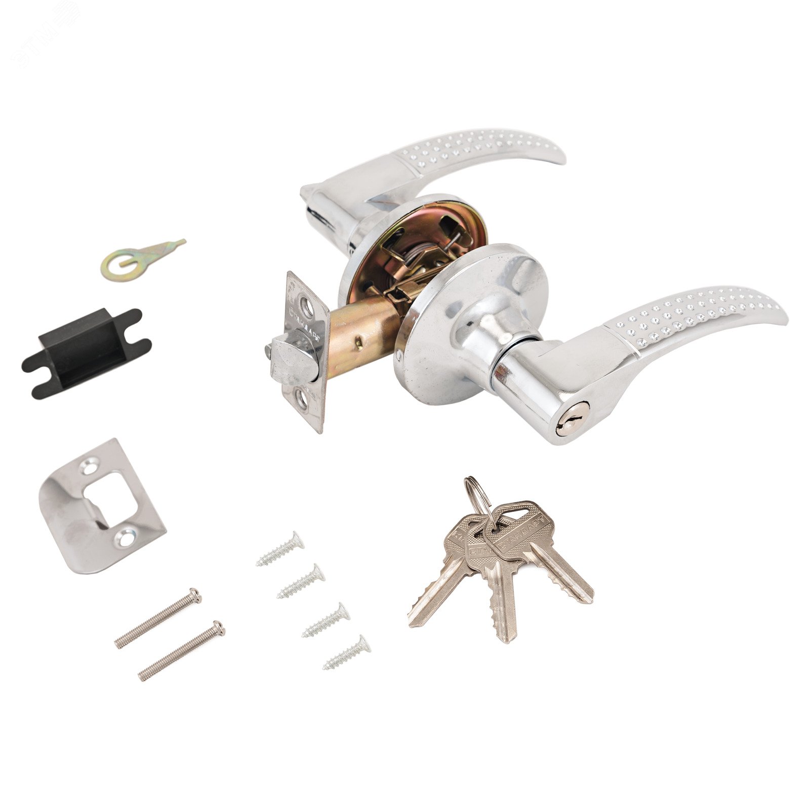 Изображение товара Защёлка СТАНДАРТ 8510 ET CP для межкомнатных дверей