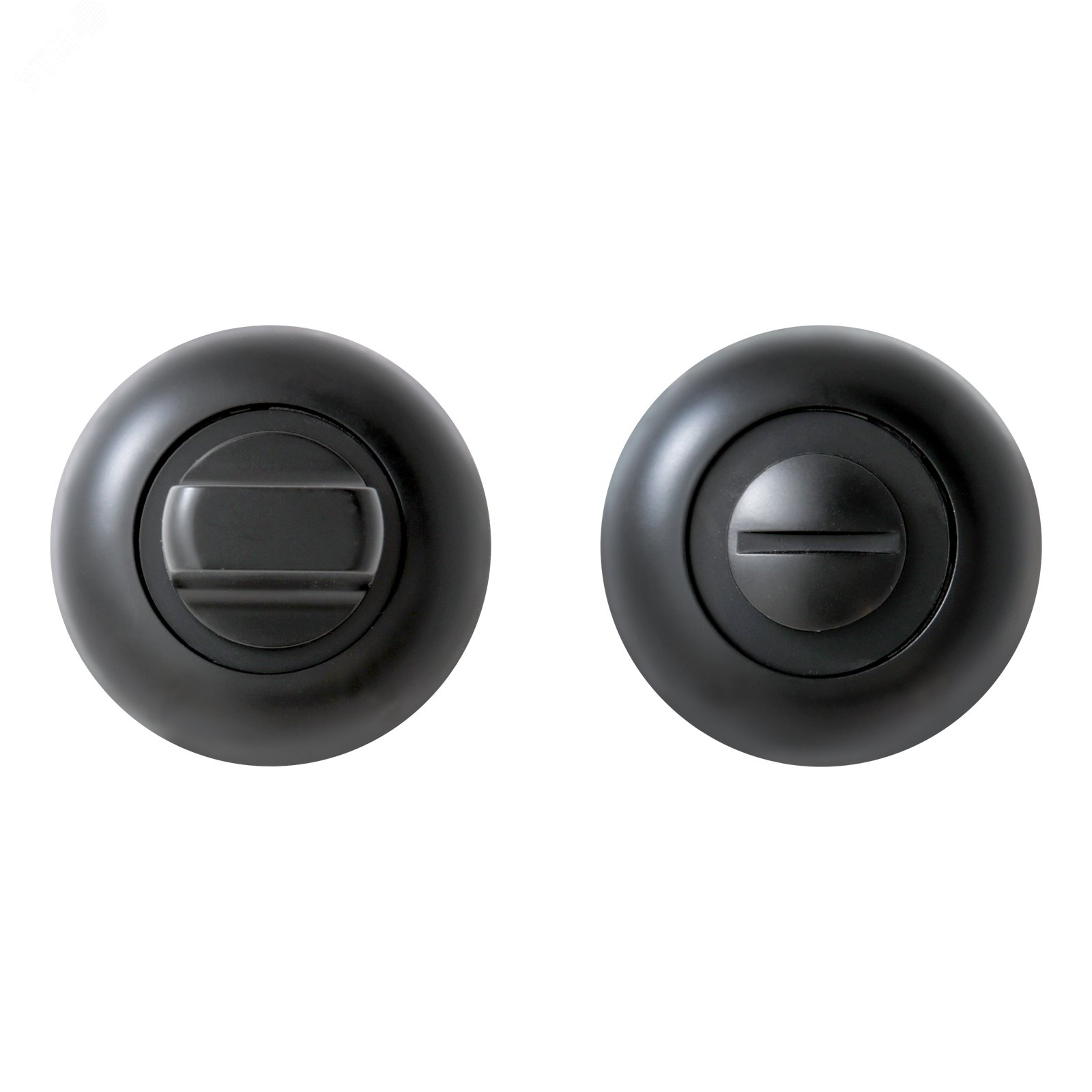 Изображение товара Сантехническая завертка к ручкам СТАНДАРТ P-BK-R1 BL матовый черный (шт)