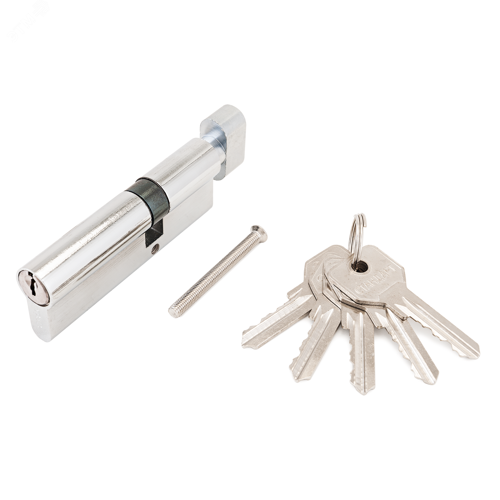 Изображение товара Механизм цилиндровый Z.I.90В-5K для врезных замков хромированный