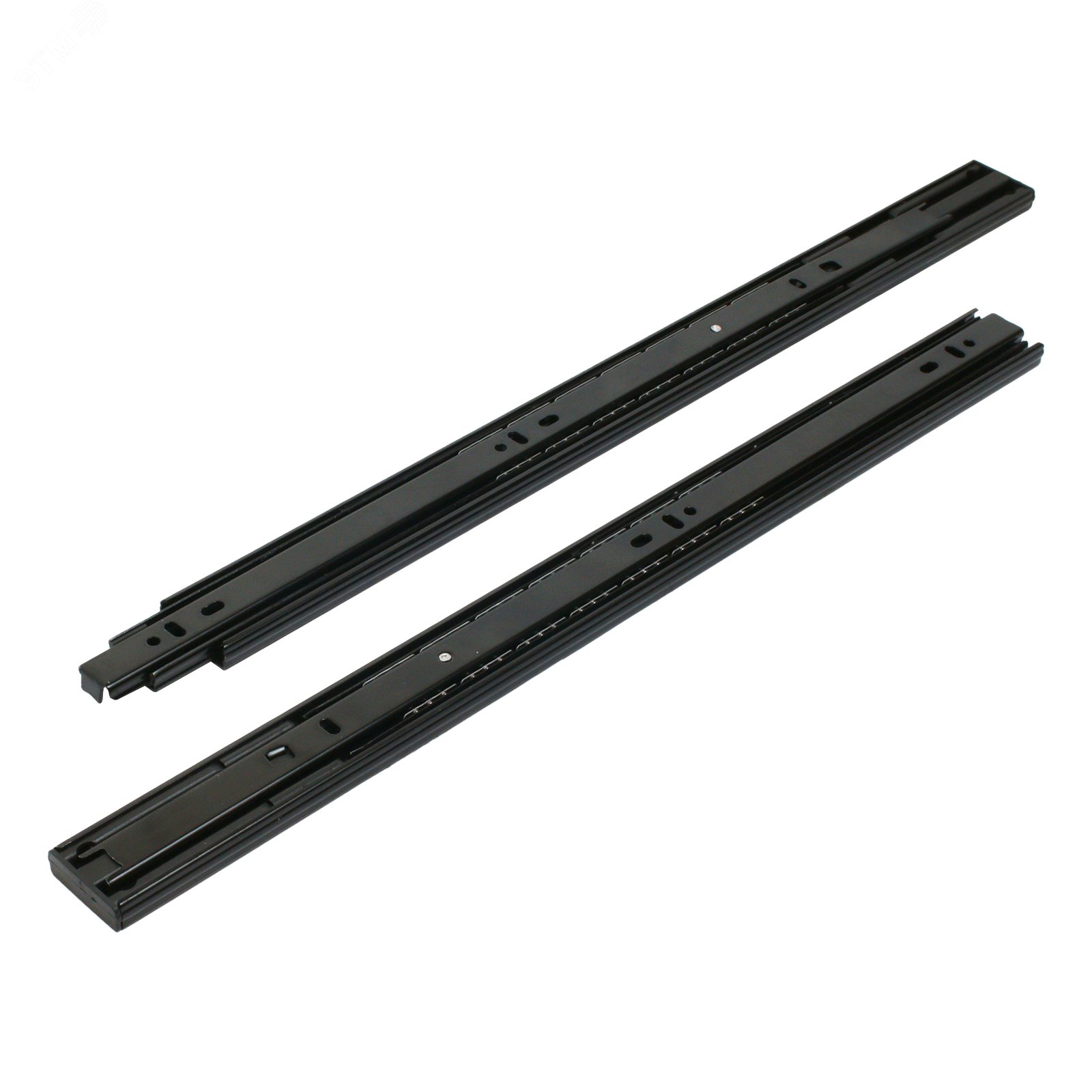 Изображение товара Направляющие шариковые с доводчиком StahlBuro 35-450 18 черные 2 шт