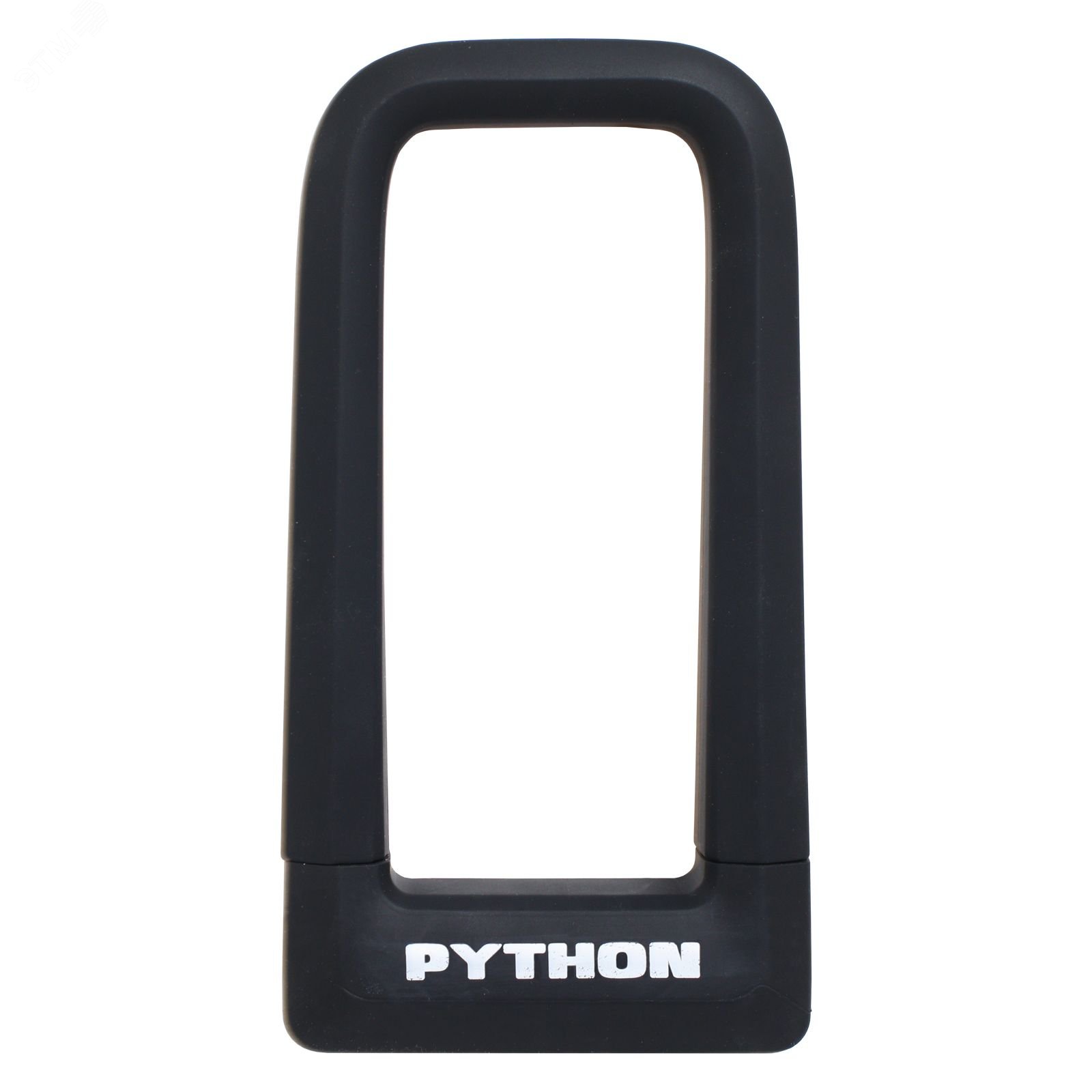 Изображение товара Навесной замок АВАНГАРД PYTHON 626 BLACK всепогодный сталь и силикон