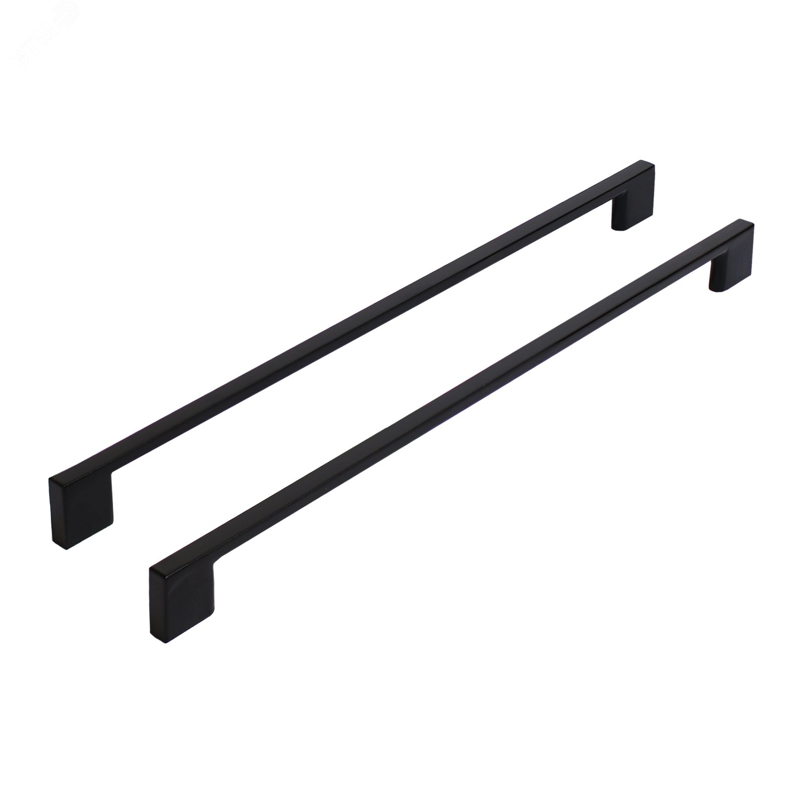 Изображение товара Мебельная ручка-скоба StahlBuro A302-320 2 шт. матовый черный