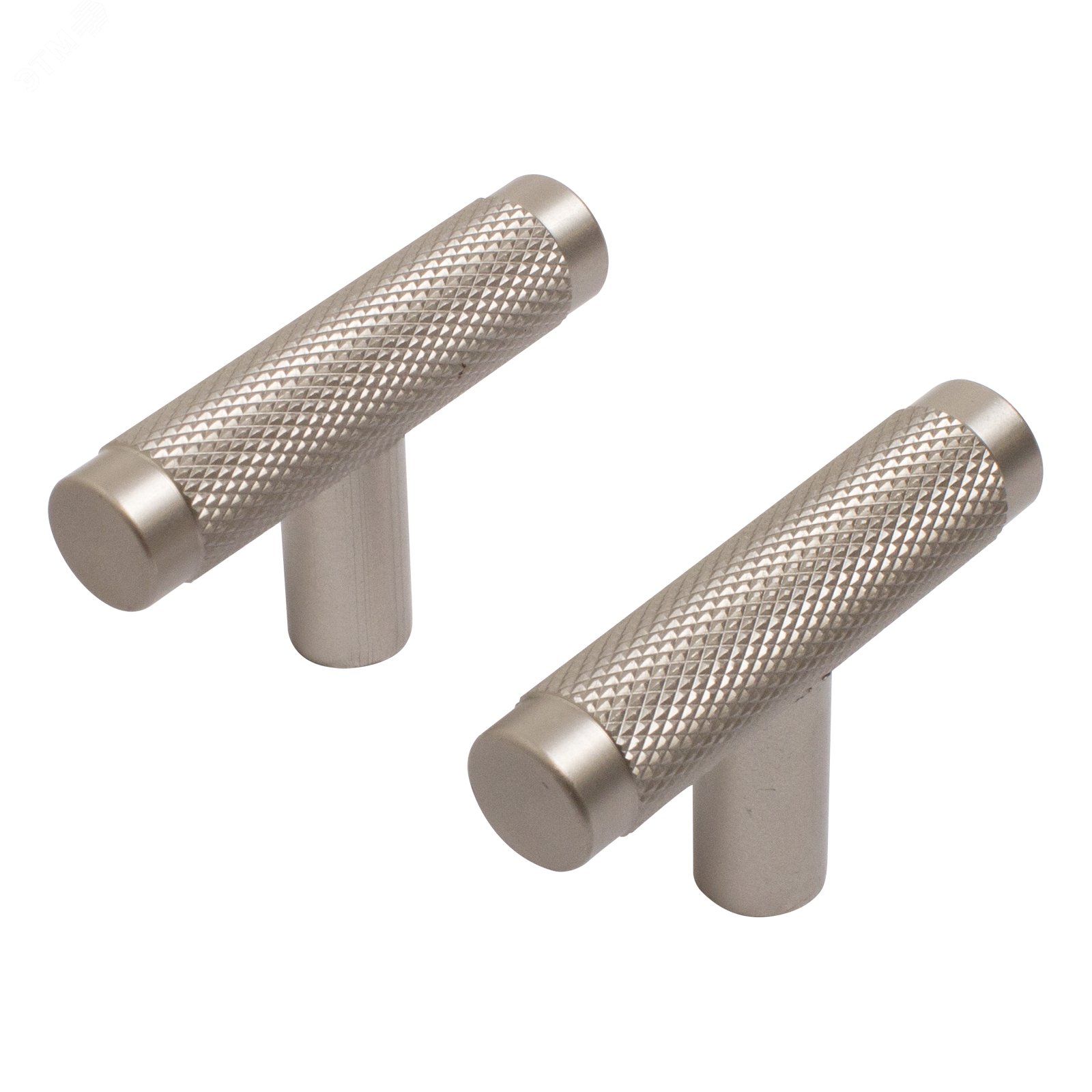 Изображение товара Ручка-кнопка мебельная StahlBuro AP2308 2 шт. алюминий с покрытием, для фасадов и ящиков