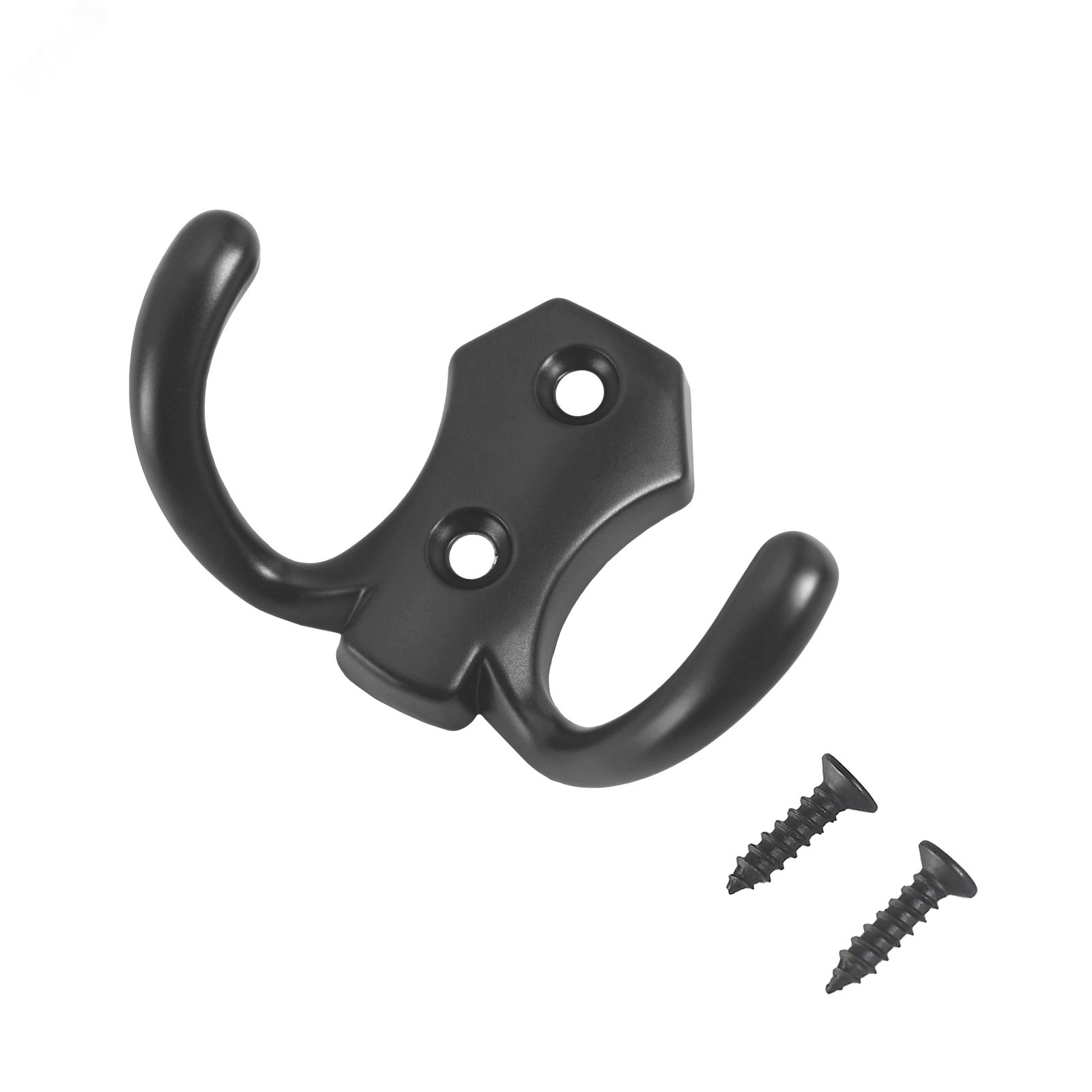 Изображение товара Крючок-вешалка StahlBuro 306 B BL матовый черный один шт.