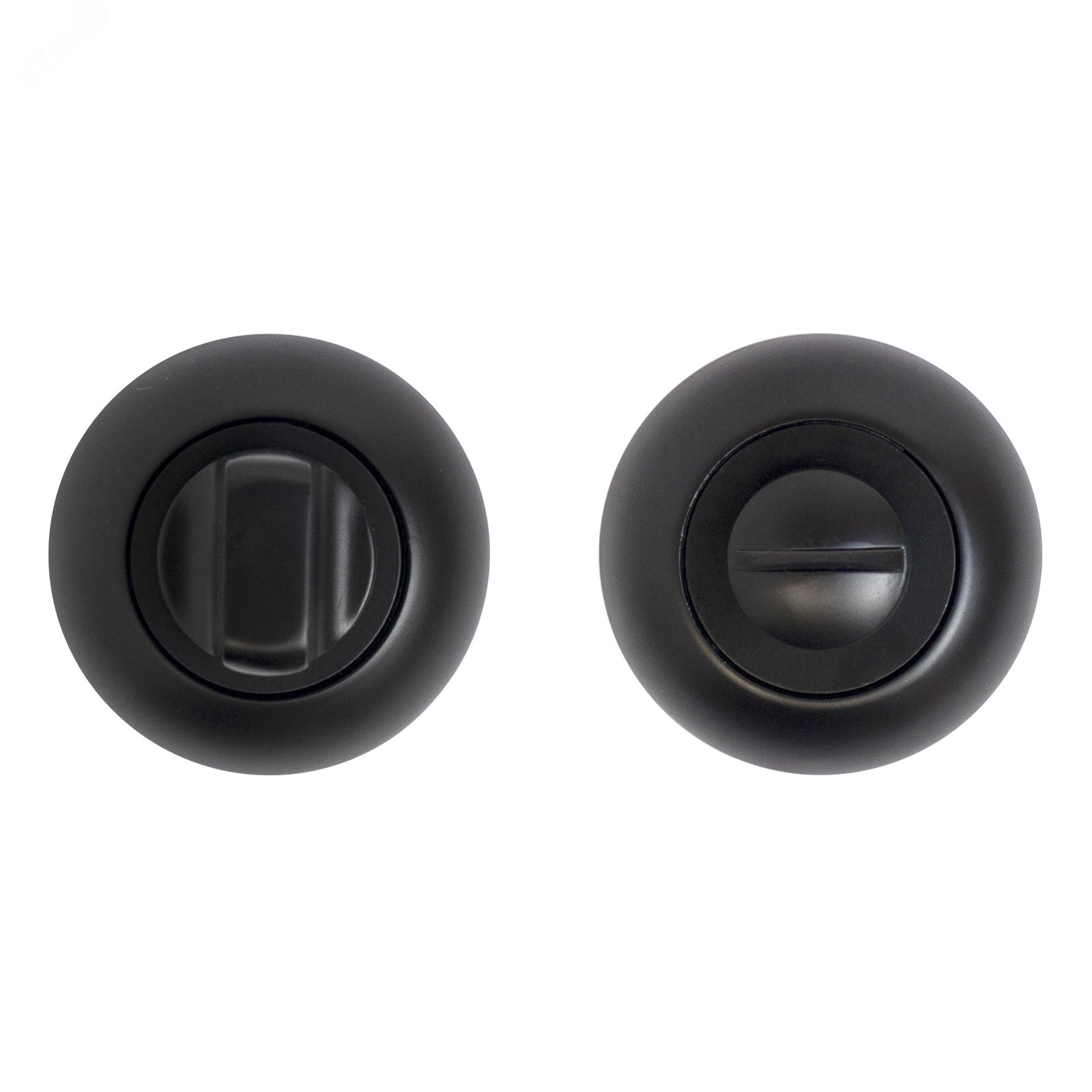 Изображение товара Сантехническая завертка к ручкам Стандарт BK-R1 BL матовый черный