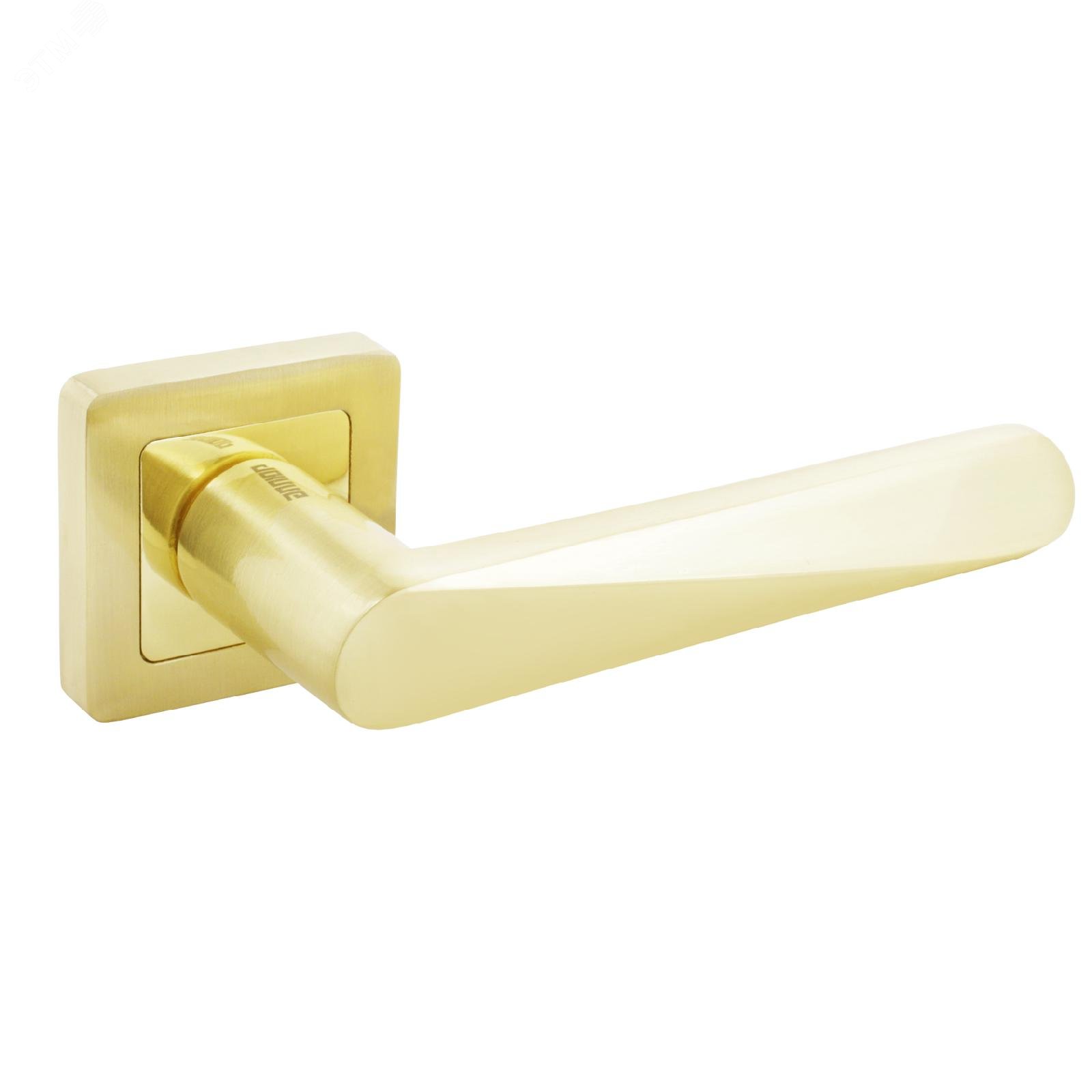 Изображение товара Ручка на круглой накладке (комплект). АЛЛЮР АРТ УМА SB (2770) золото матовое (шт)