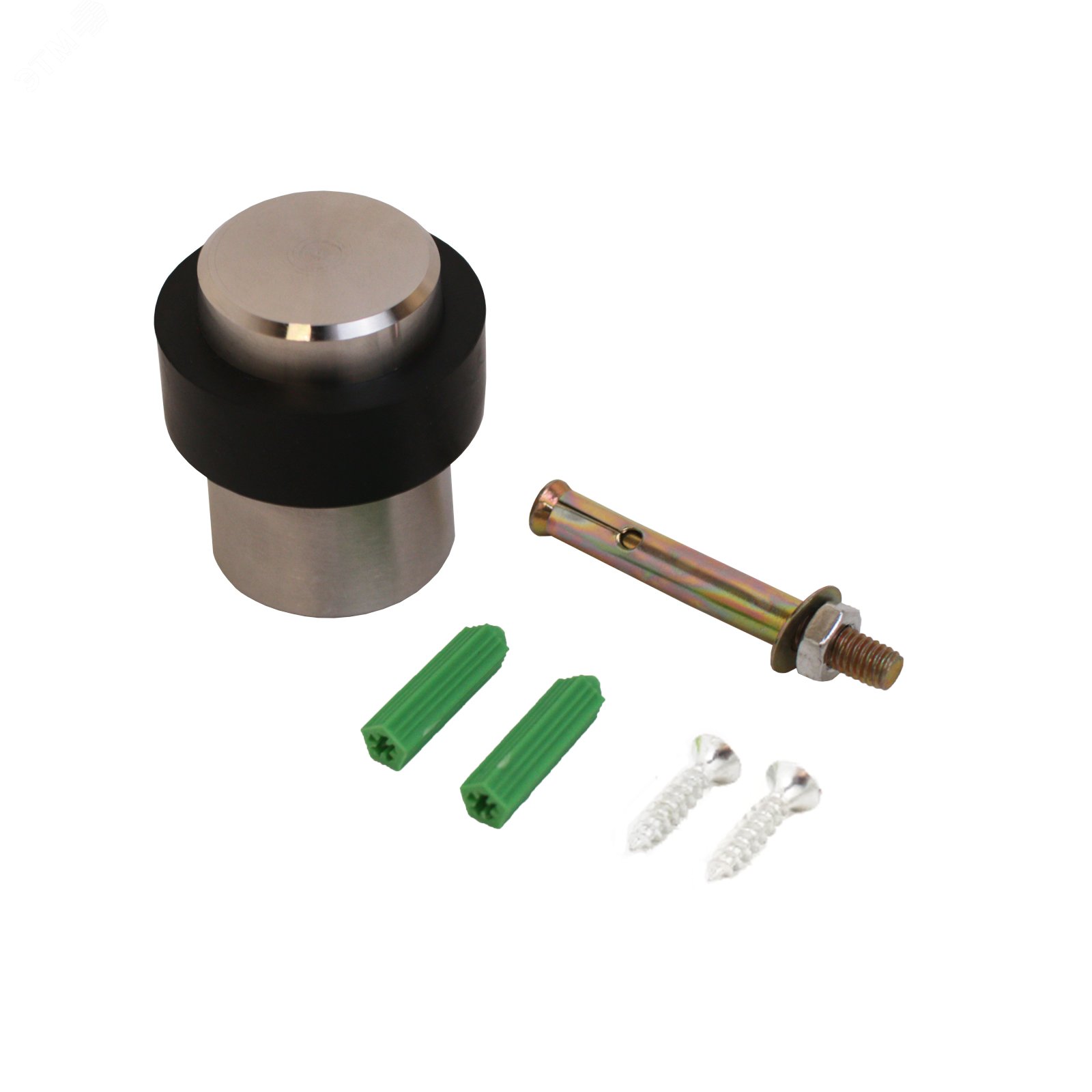 Изображение товара Ограничитель дверной из нержавеющей стали 3241A SS INOX для пола