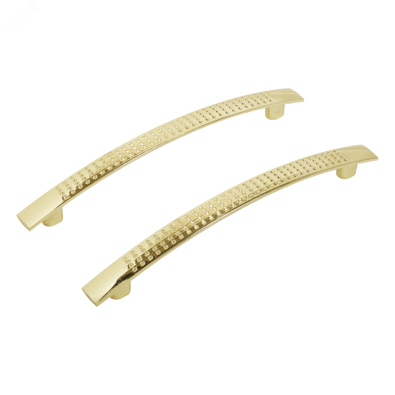 Изображение товара Ручка-скоба мебельная StahlBuro A345-128 2шт. PB золото