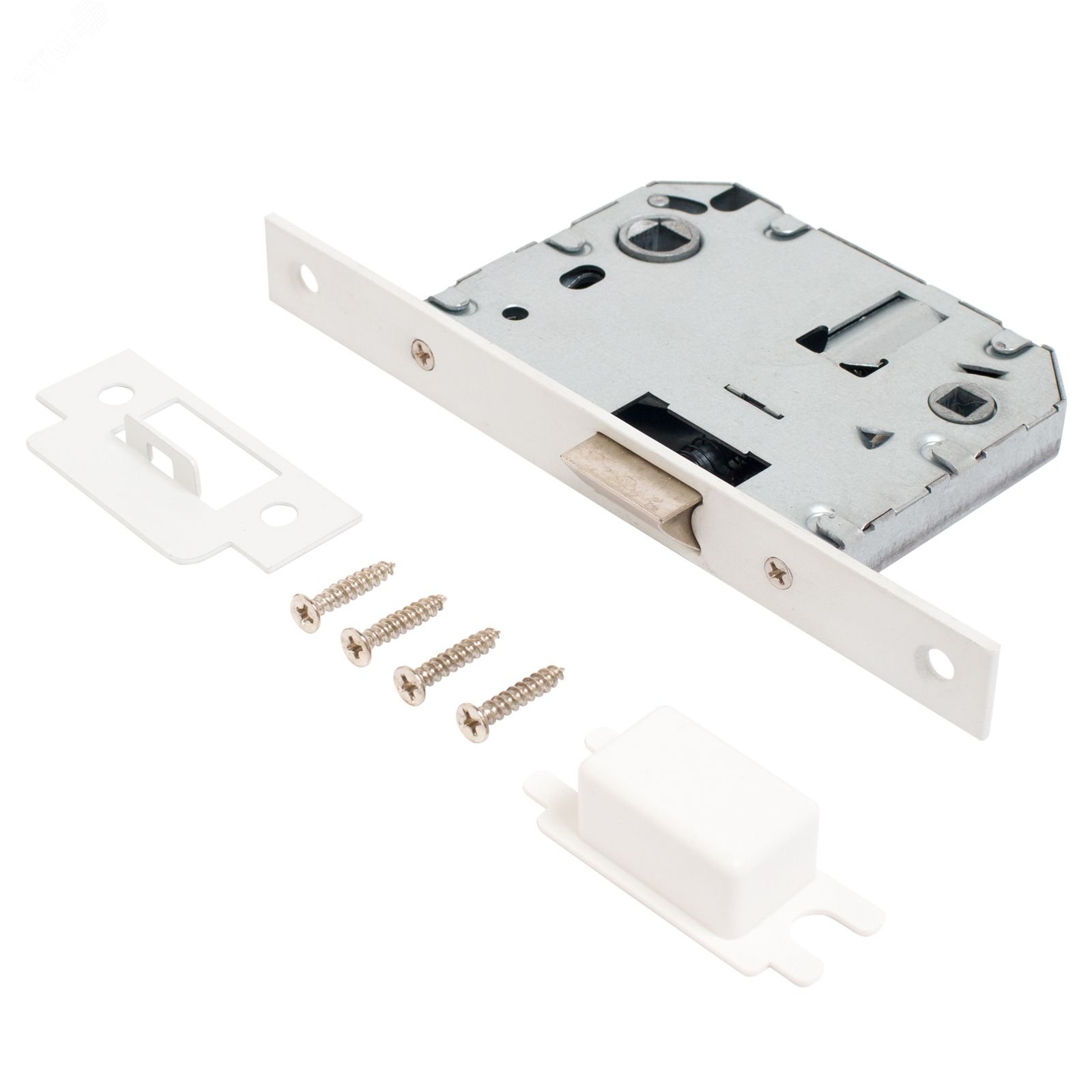 Изображение товара Защёлка Аллюр АРТ L7050S W матовый белый 18мм для межкомнатных дверей