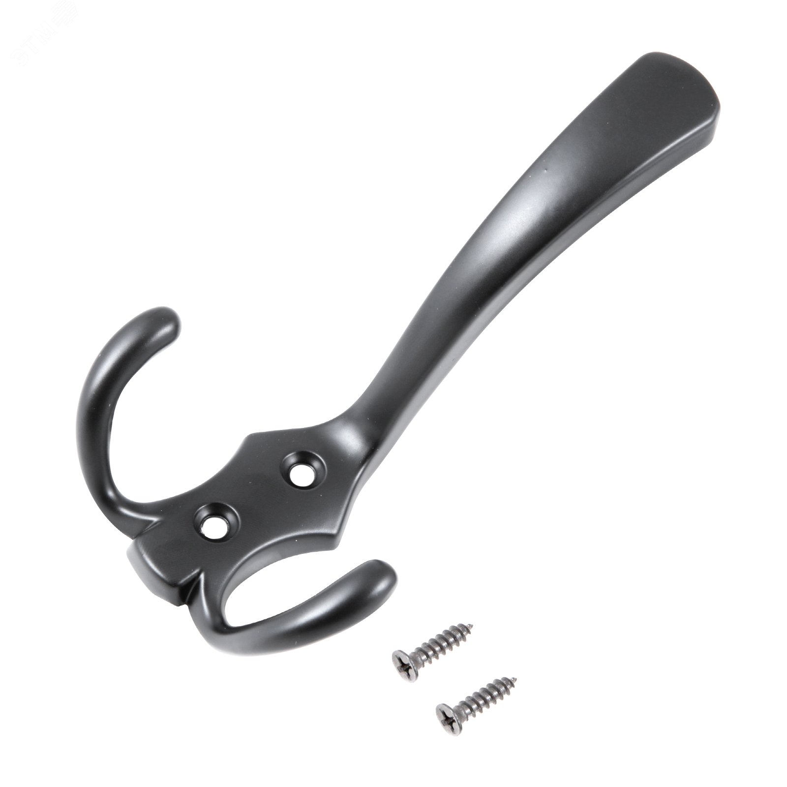 Изображение товара Крючок-вешалка StahlBuro 306 А BL матовый черный - надежный аксессуар для хранения