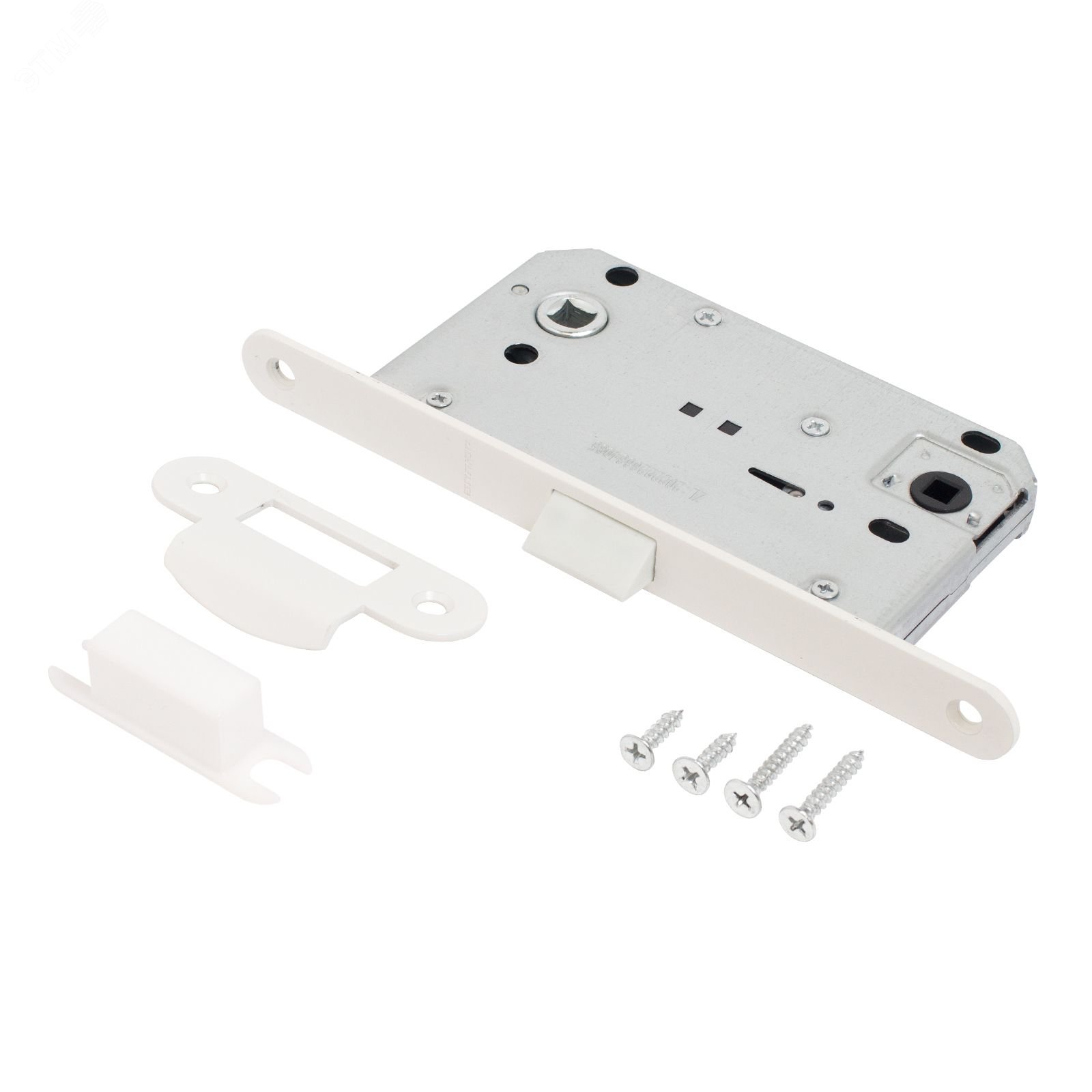 Изображение товара Защёлка АЛЛЮР АРТ 5300-P-WC W матовый белый с фиксатором