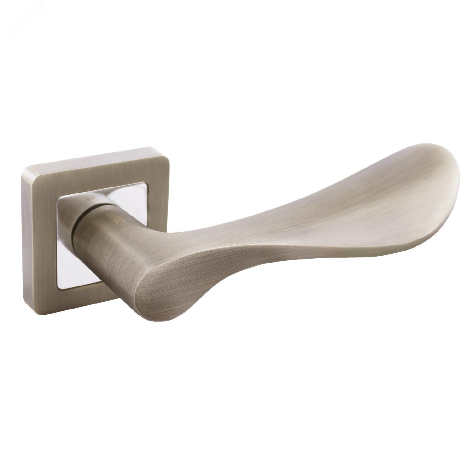 Изображение товара Ручка на квадратной накладке АЛЛЮР АРТКИАНУ MAB бронза матовая комплект