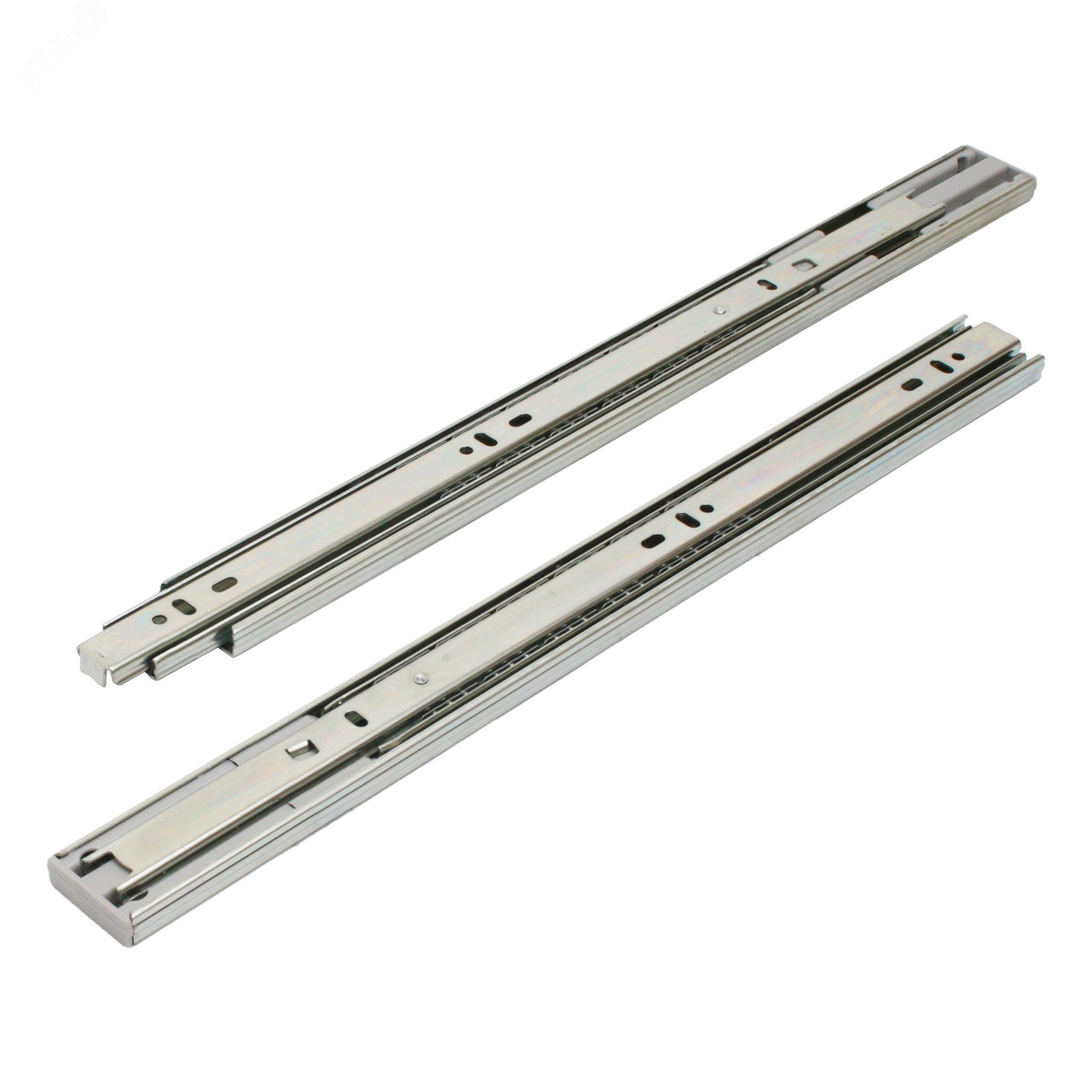 Изображение товара Направляющие шариковые с доводчиком StahlBuro 35-400 хром 2 шт