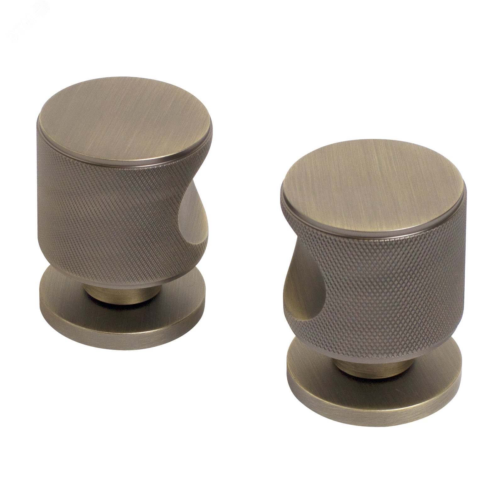 Изображение товара "Комплект ручек ALLUR ART COLLECTION ""MAXIMA"" MAB (5830) мат.бронза" (шт)