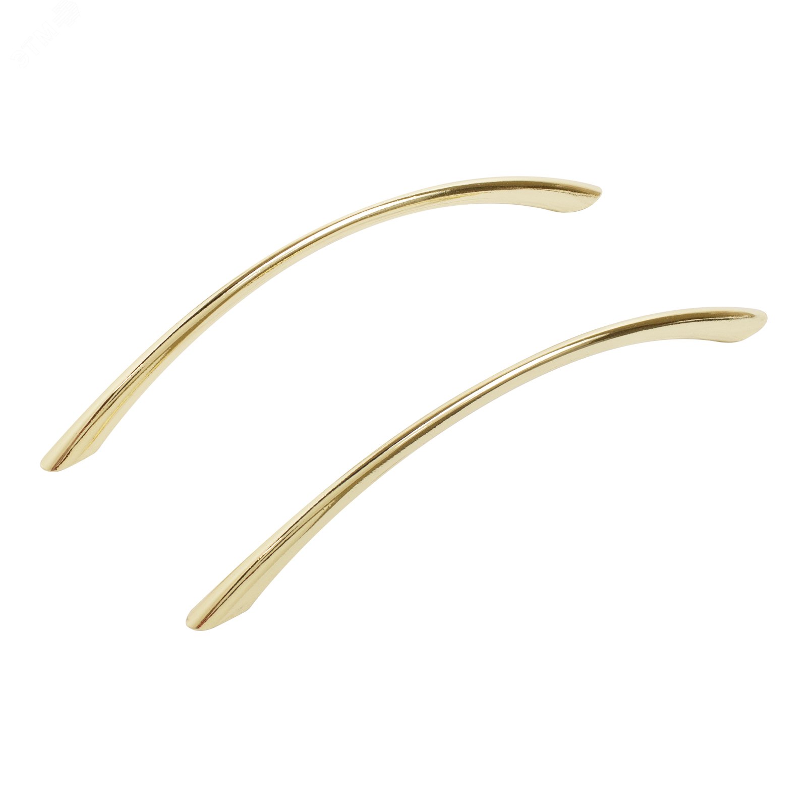 Изображение товара Ручка-скоба мебельная StahlBuro A204-128 2шт матовое золото