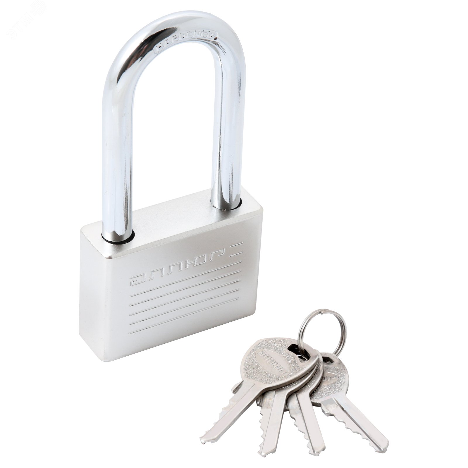 Изображение товара Замок навесной АЛЛЮР ВС1Ч-060Д EXTRA цилиндровый с фиксирующей дужкой