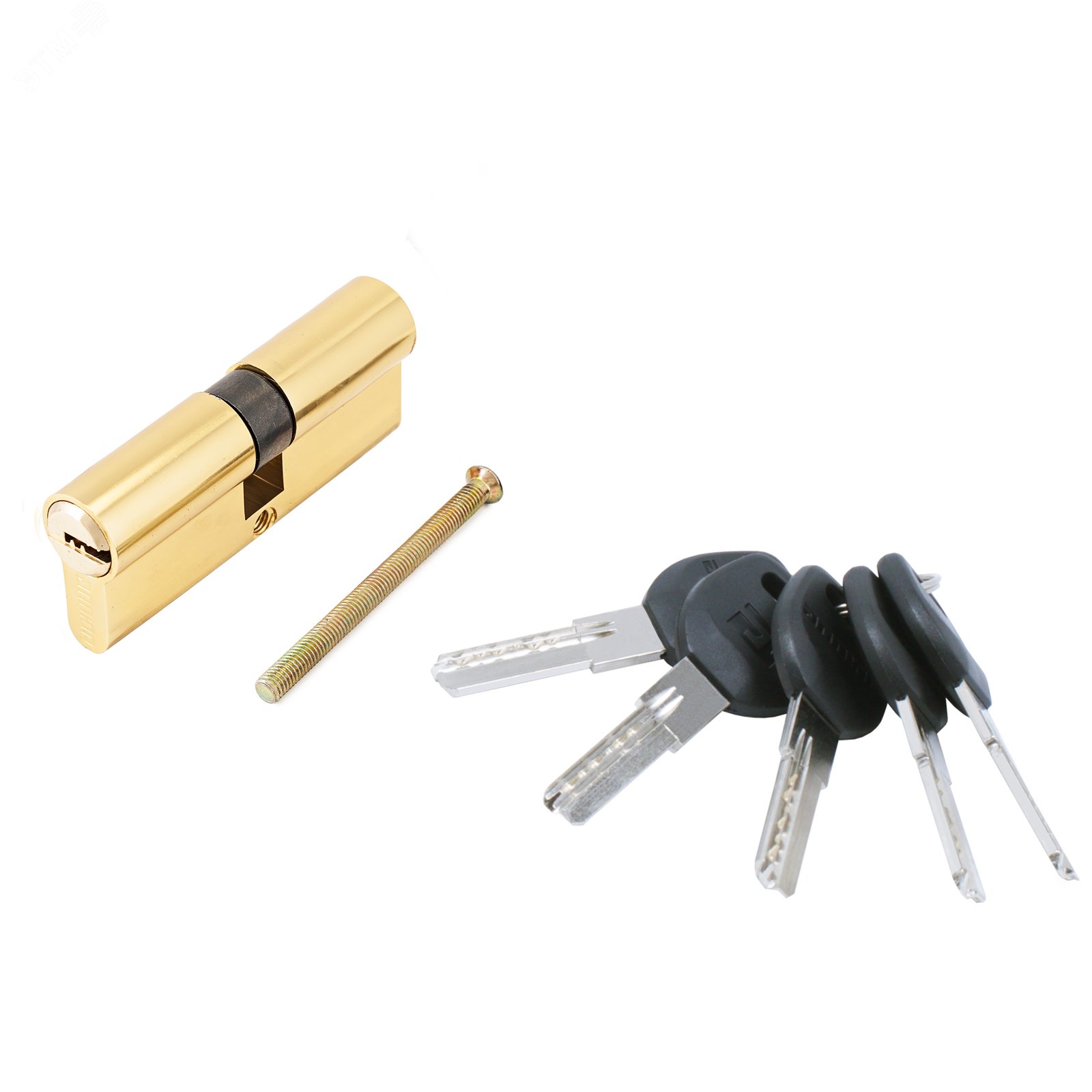 Изображение товара Механизм цилиндровый для врезных замков, АЛЛЮР HD F 80-5К BP золото (латунь) (шт)