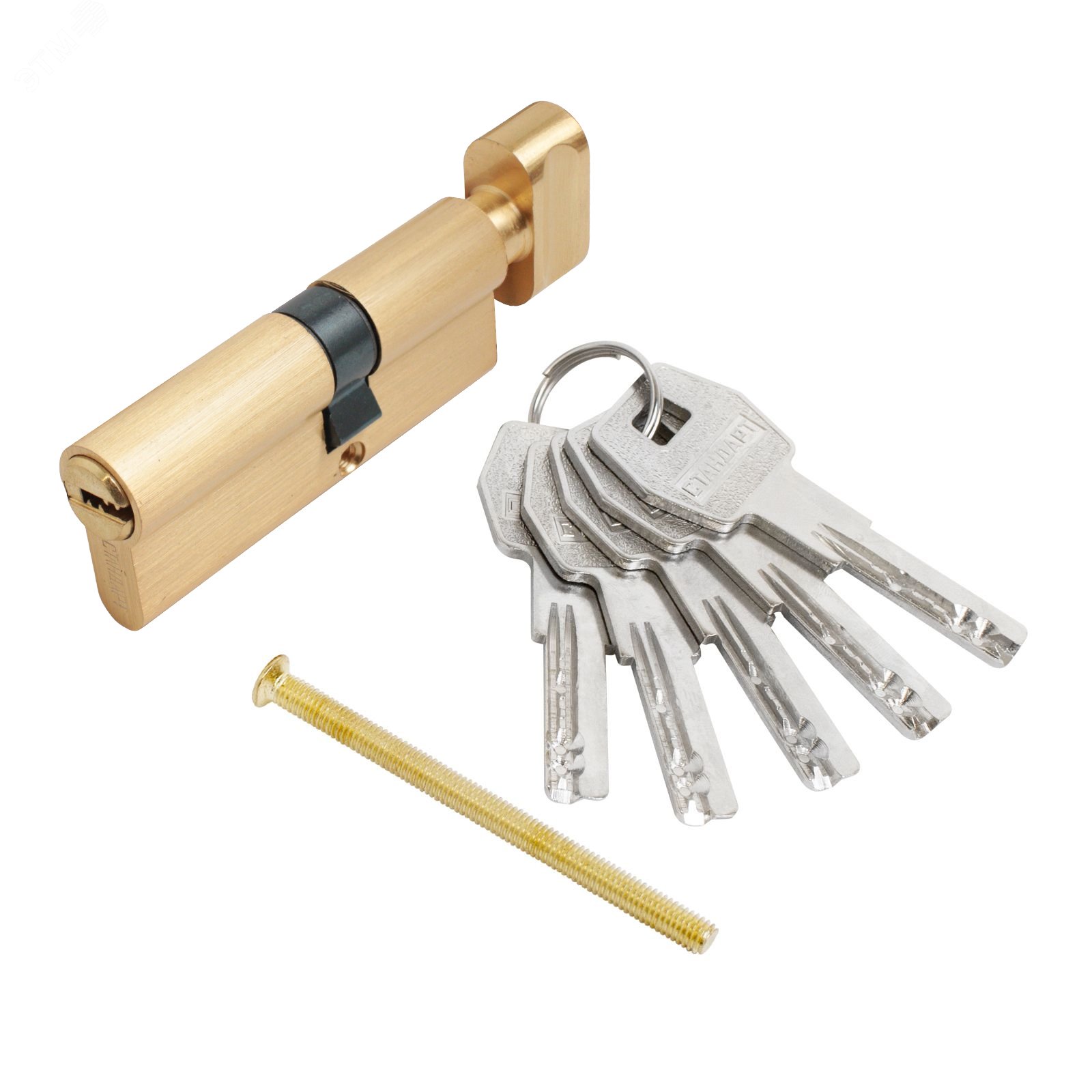 Изображение товара Цилиндровый механизм Стандарт MAX 80 45х35В SB 5кл для дверей