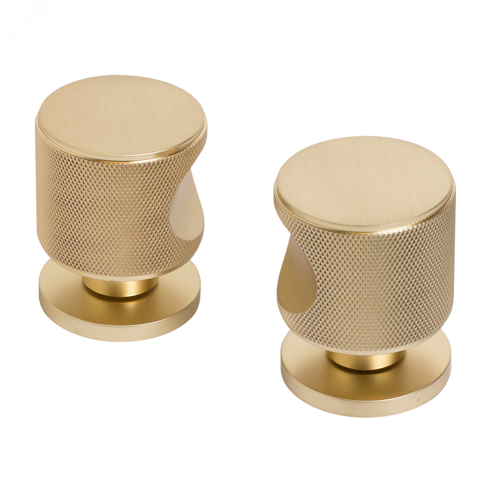 Изображение товара Комплект ручек ALLUR ART COLLECTION MAXIMA MSG италий.матовое золото для межкомнатных дверей