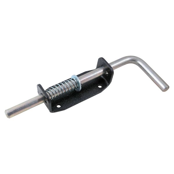 Засов Киров Секрет ЗД-15 250мм d-14мм гаражный  с пружиной (14)