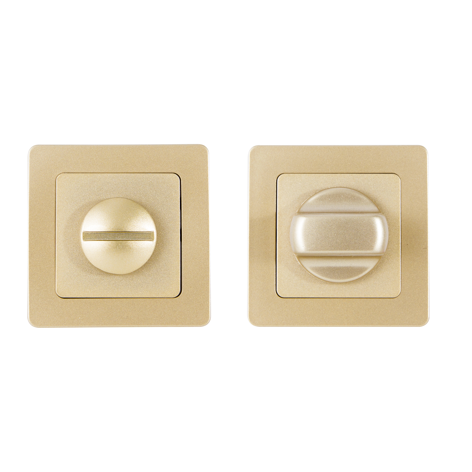 Сантехническая завертка к ручкам СТАНДАРТ P-BK-S1 MSG матовое золото