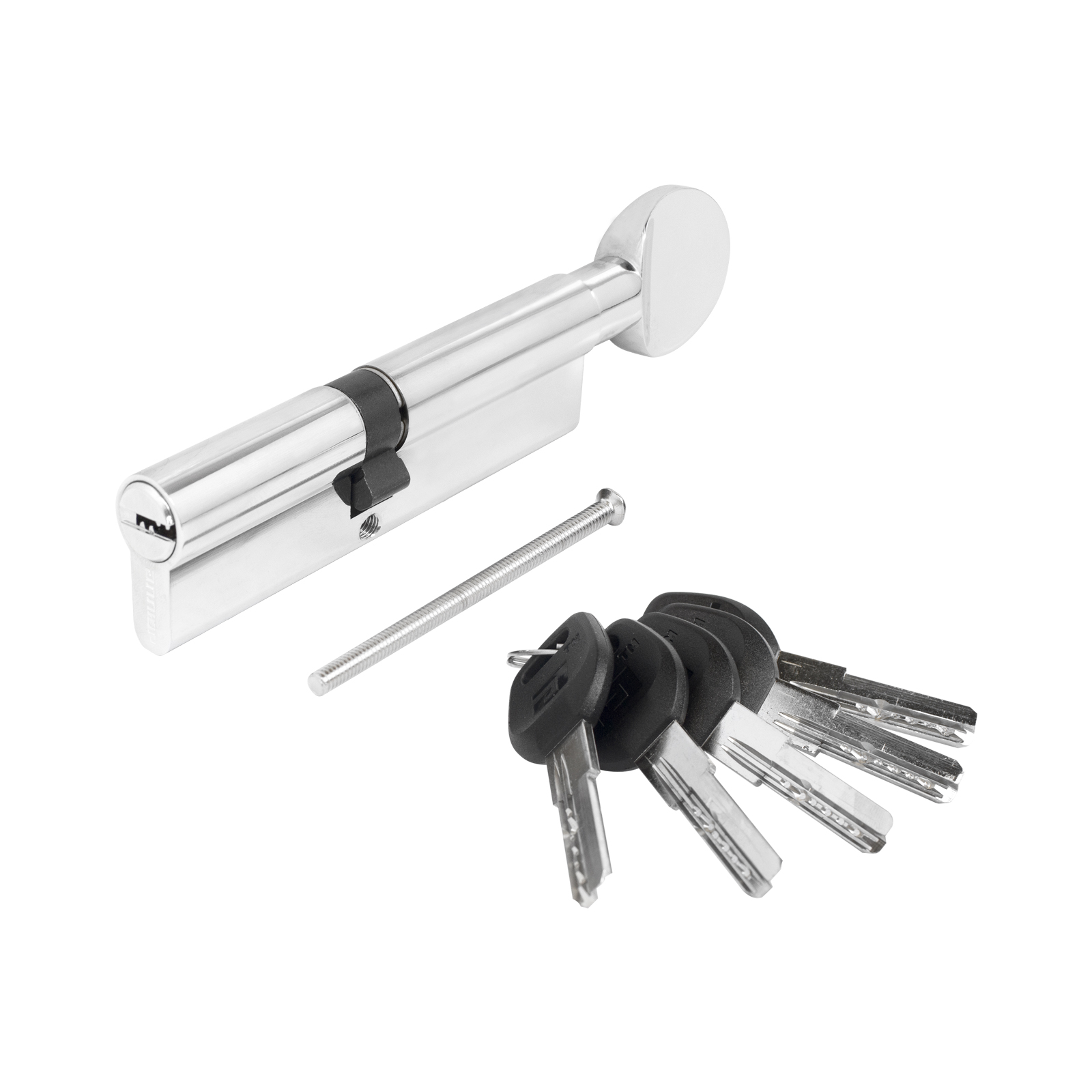 Цилиндровый механизм АЛЛЮР HD FG 100-5К CP (45х55G) хром