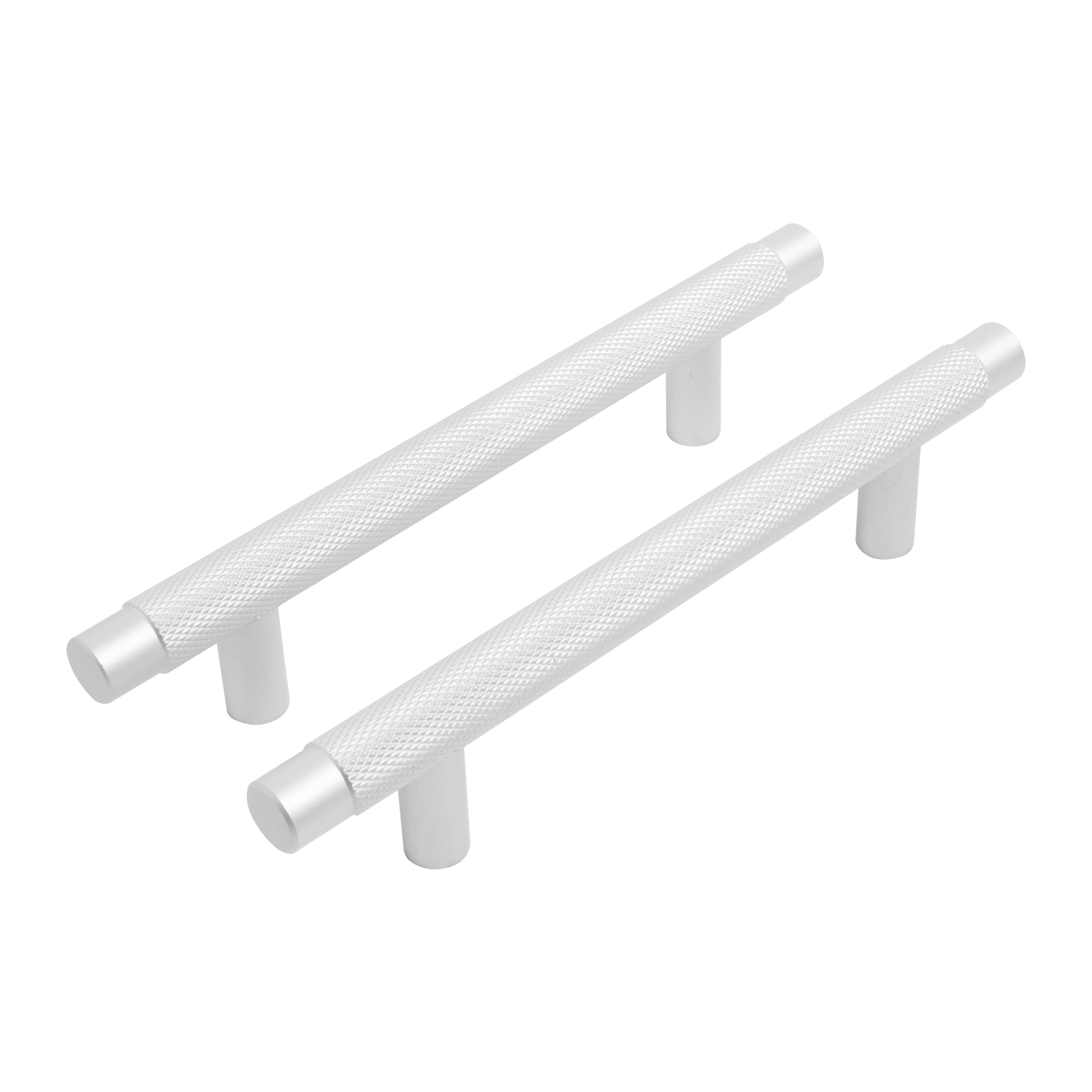 Ручка-скоба мебельная StahlBuro AP2308-96 2шт., W матовый белый хром