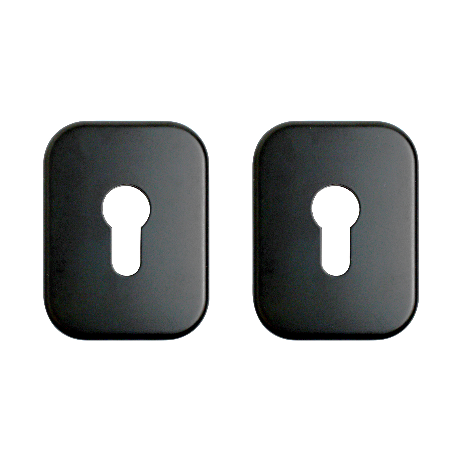 Накладка для ц/м (пара) БУЛАТ НДЦ 04.02 ФОРТЕ матовый  черный