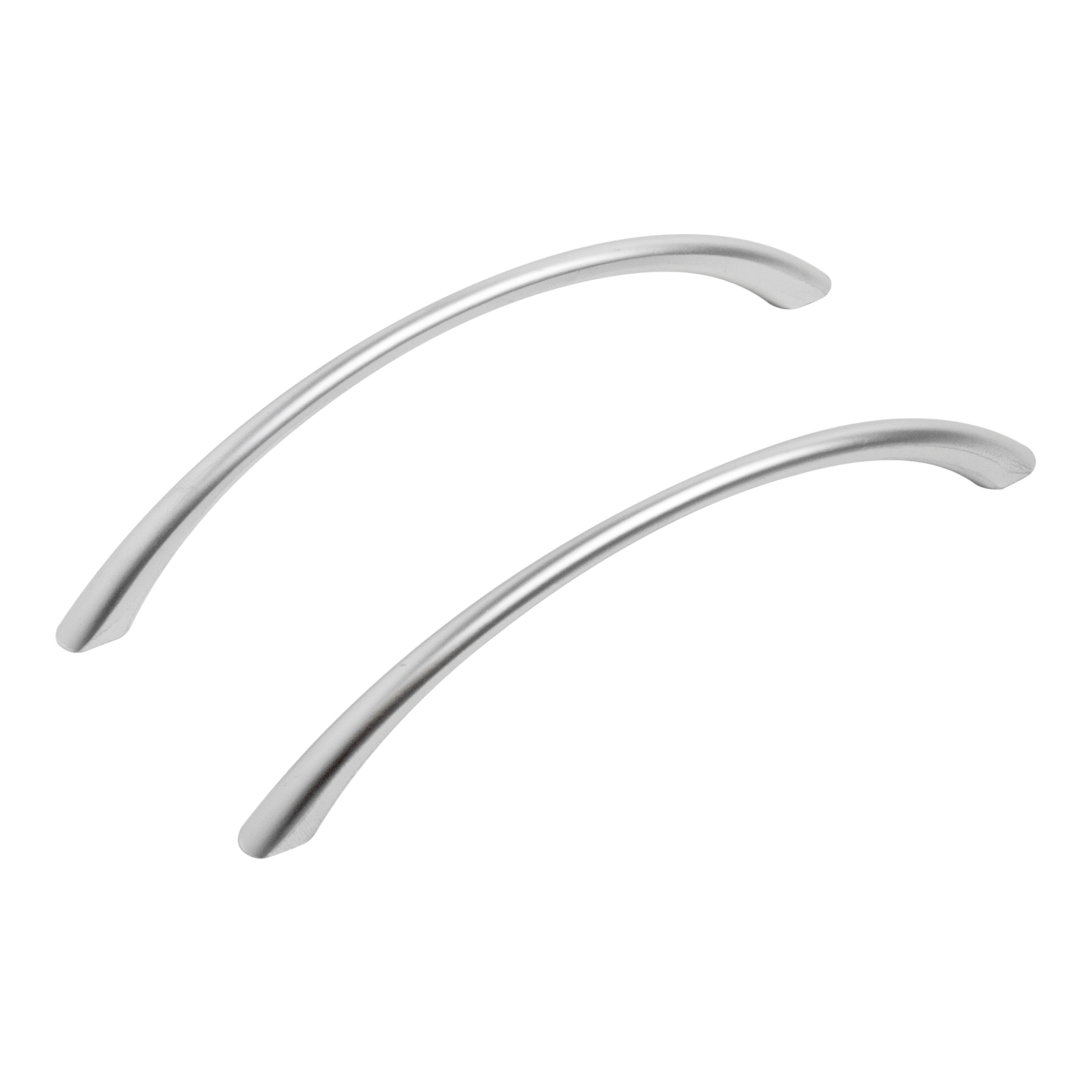 Ручка-скоба мебельная StahlBuro A204-96 2шт., SC матовый хром