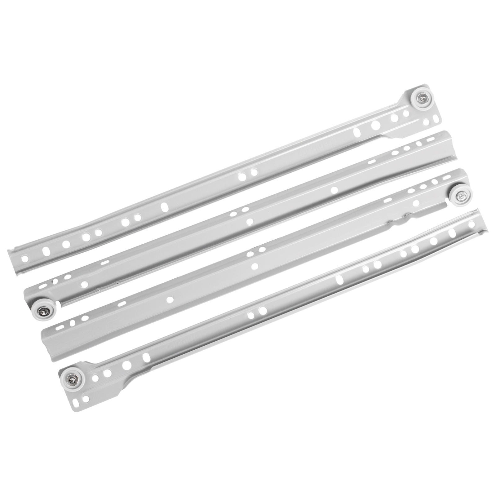 Направляющие роликовые StahlBuro  350/0,8 мм серый