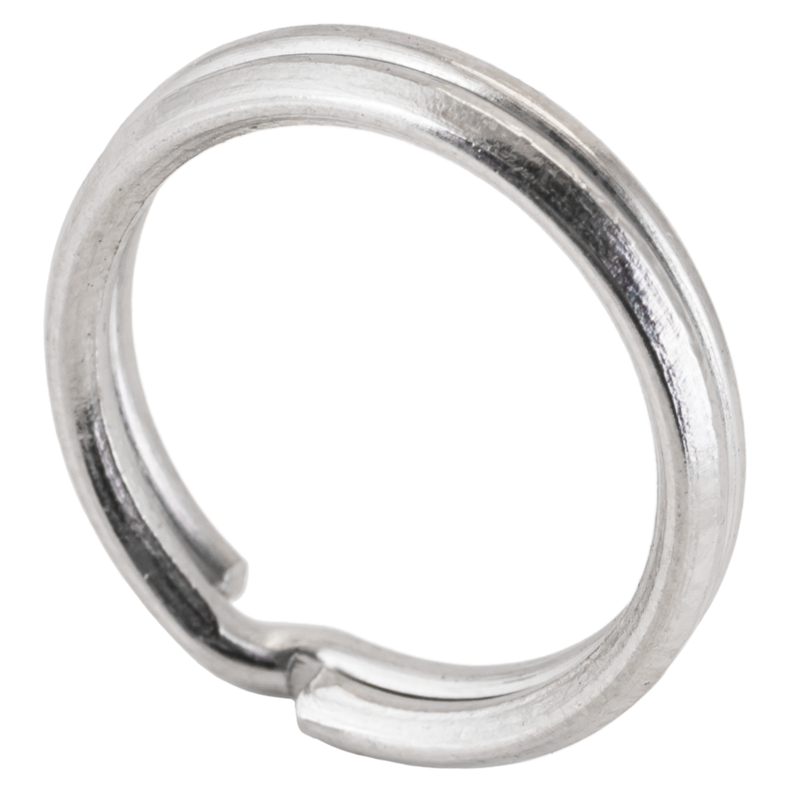 Кольцо для ключей из никелированной стали малое d=14мм, Аллюр