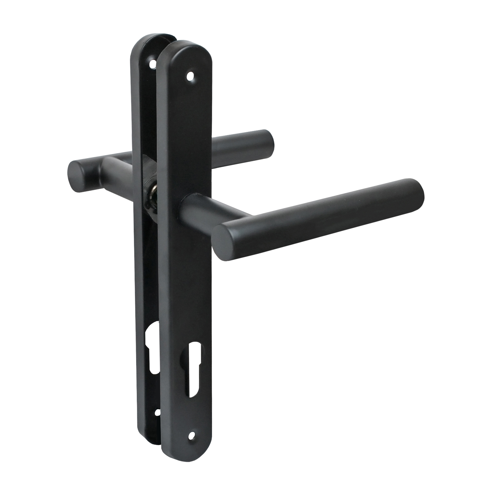 Ручка на планке БУЛАТ РФ 85.30.10.02НС черный AISI 201 INOX