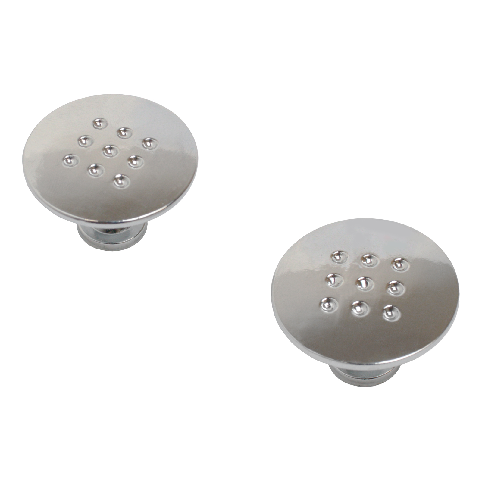 Ручка-кнопка мебельнаяStahlBuro A507 2шт., CP хром