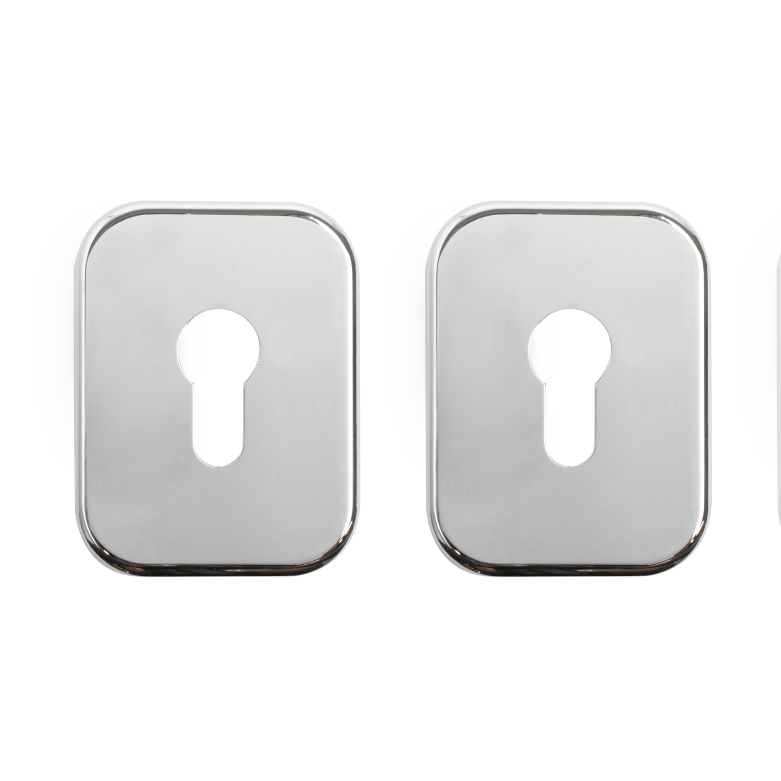 Накладка для ц/м (пара) БУЛАТ НДЦ 04.04 ФОРТЕ  хром